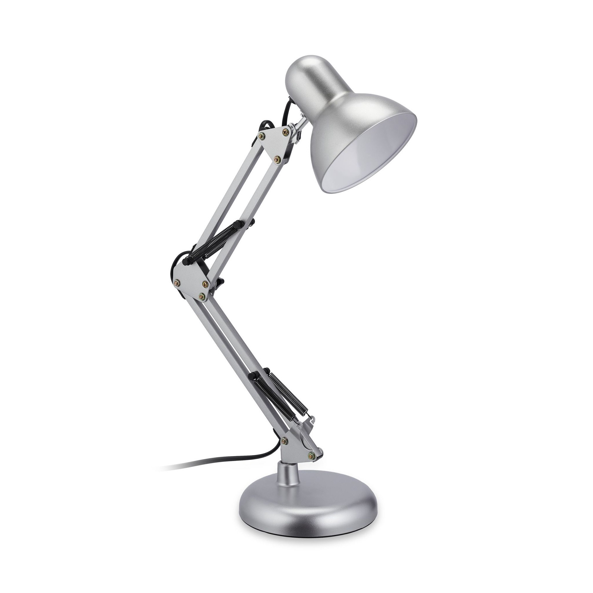 Retro desk lamp silver