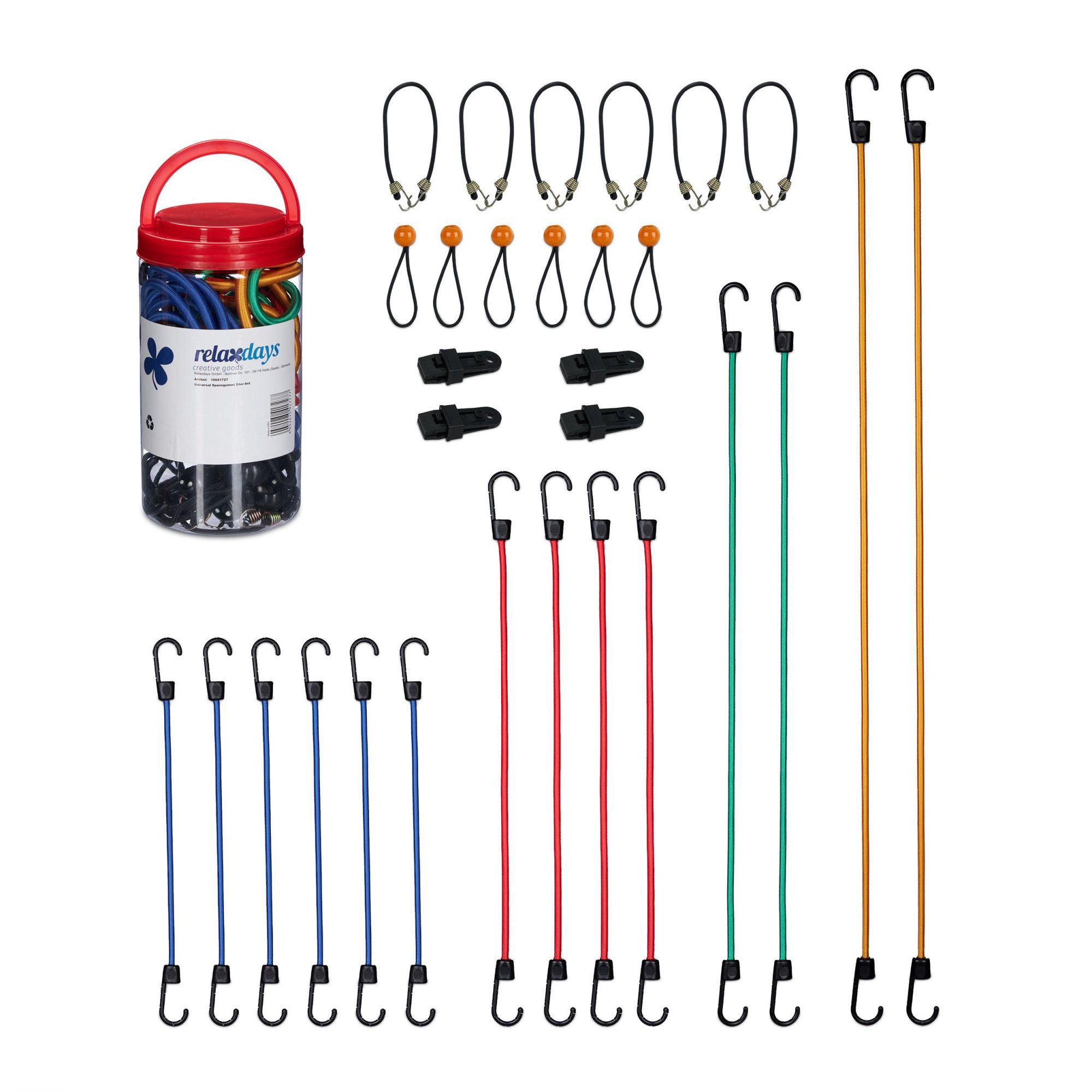 Set van 30 elastiekjes
