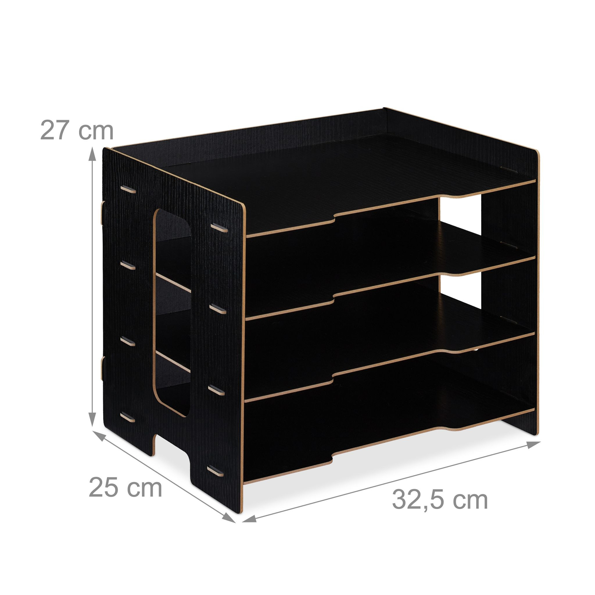 Buzón en MDF con 3 compartimentos