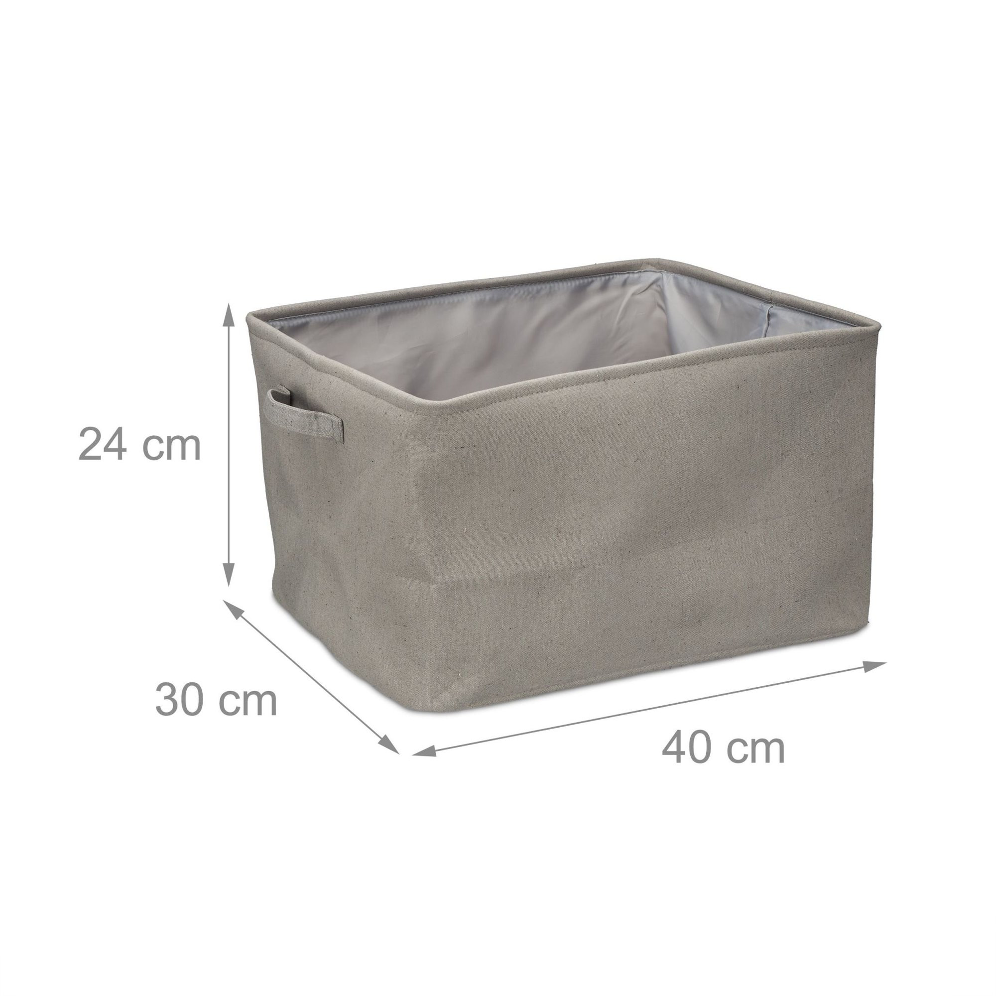 Panier de rangement rectangulaire