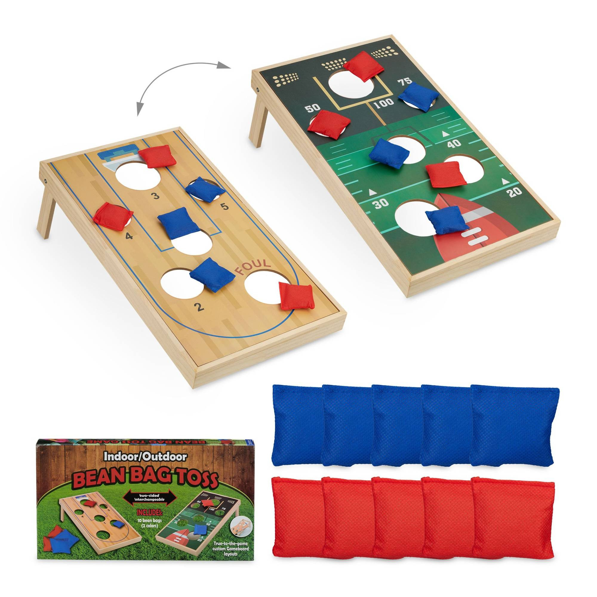 Gioco di lancio del cornhole da 11 pezzi