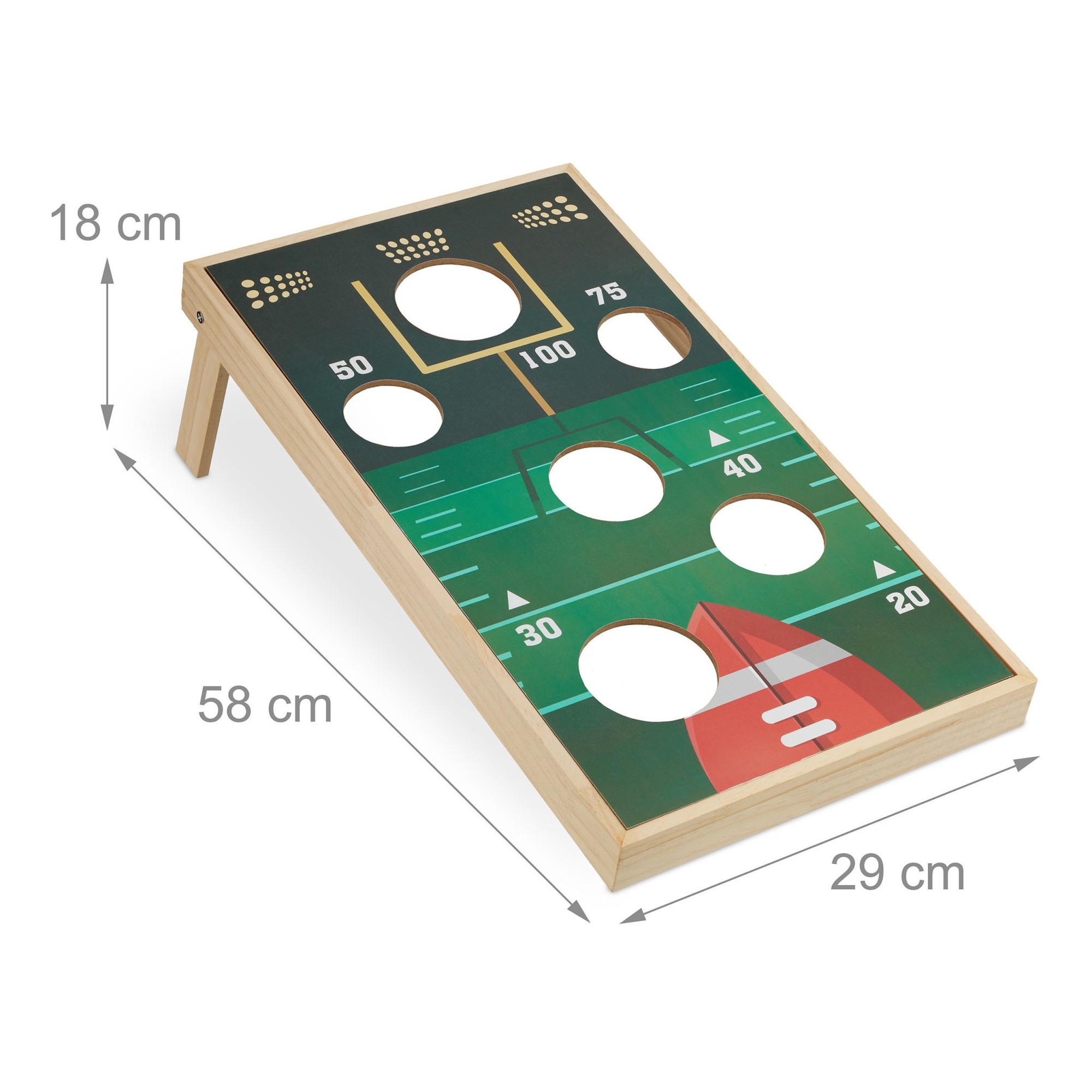 Jeu de lancer Cornhole 11 pièces