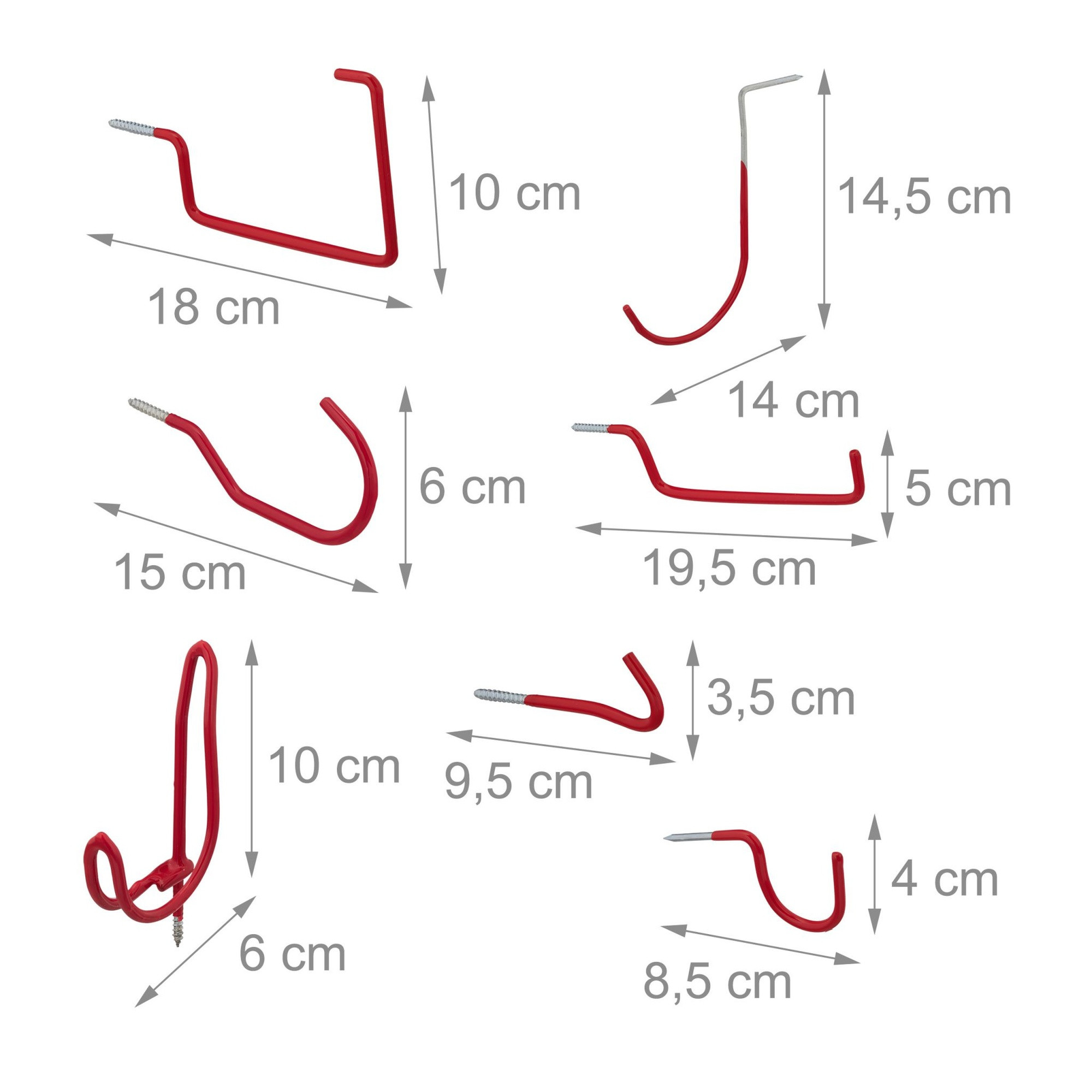 Crochets à outils, 32 pièces