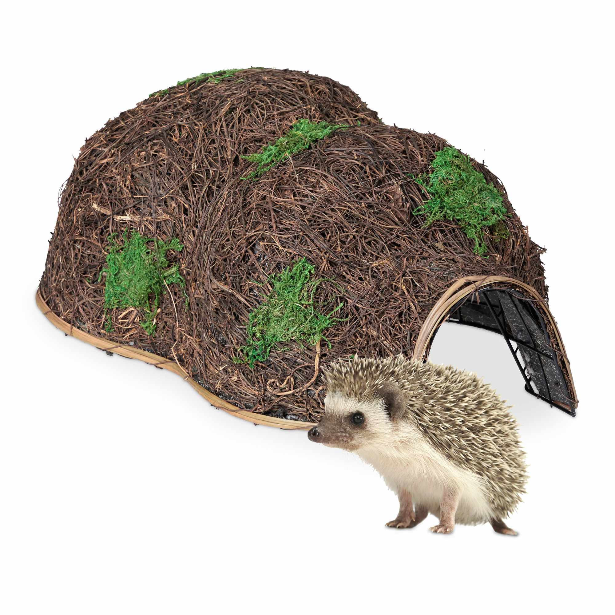 Groot egelhuis van stro