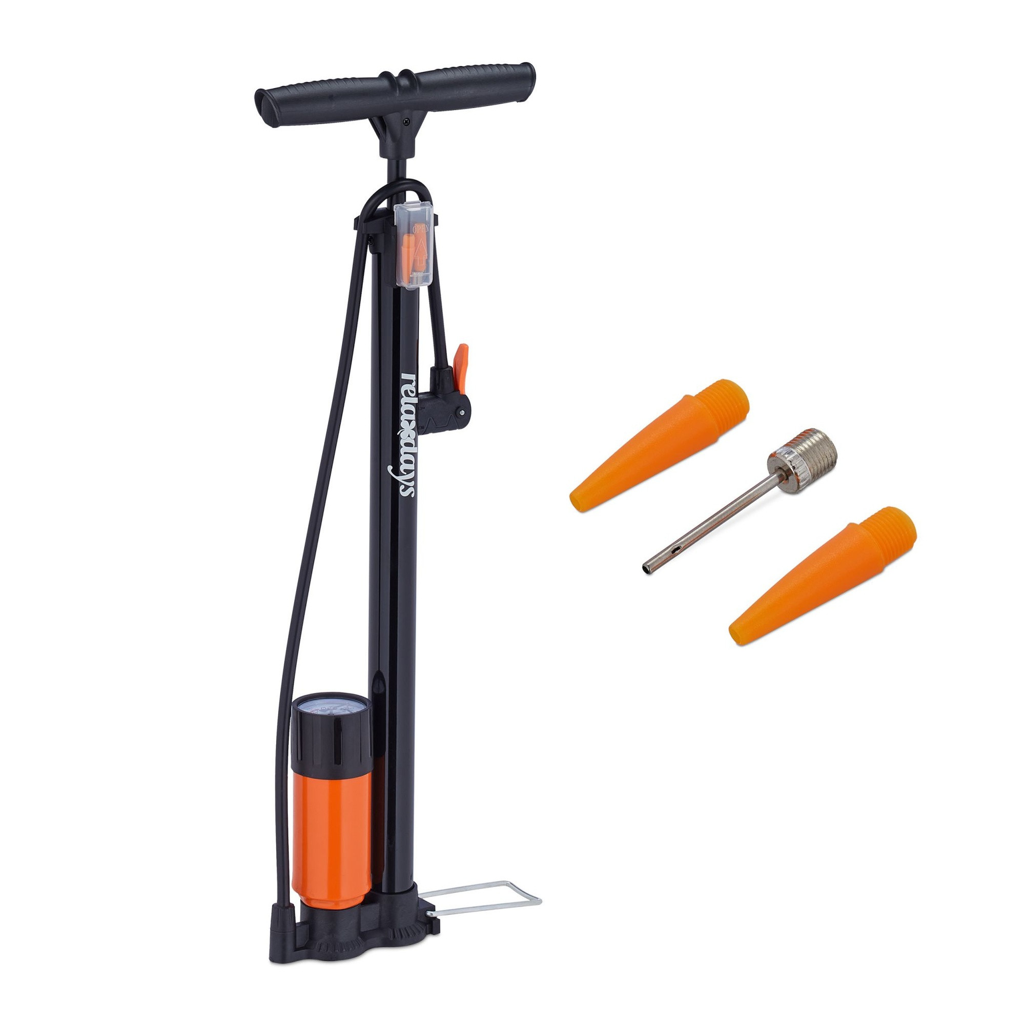 Vloerpomp met manometer