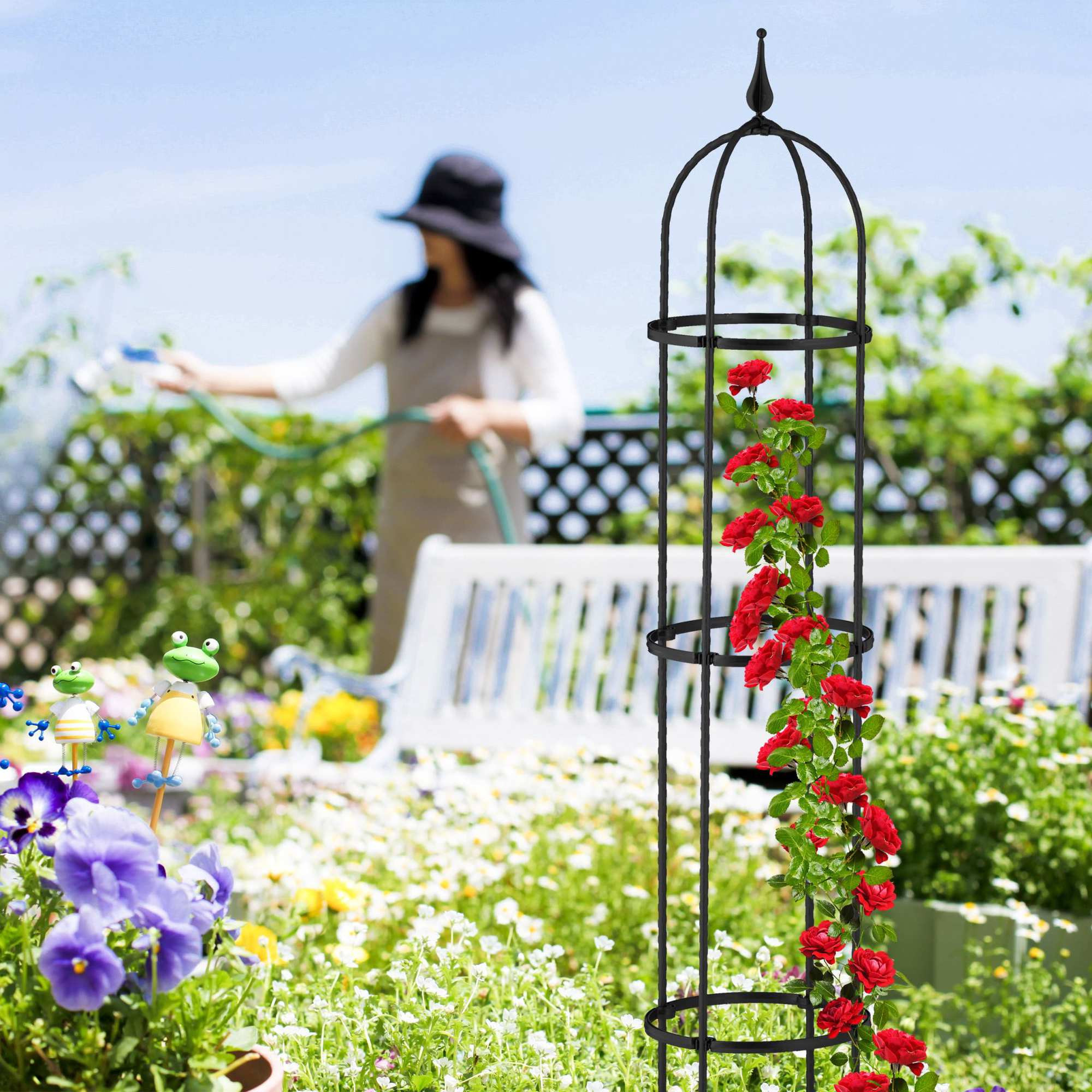 Trellis 130 cm, set van 2