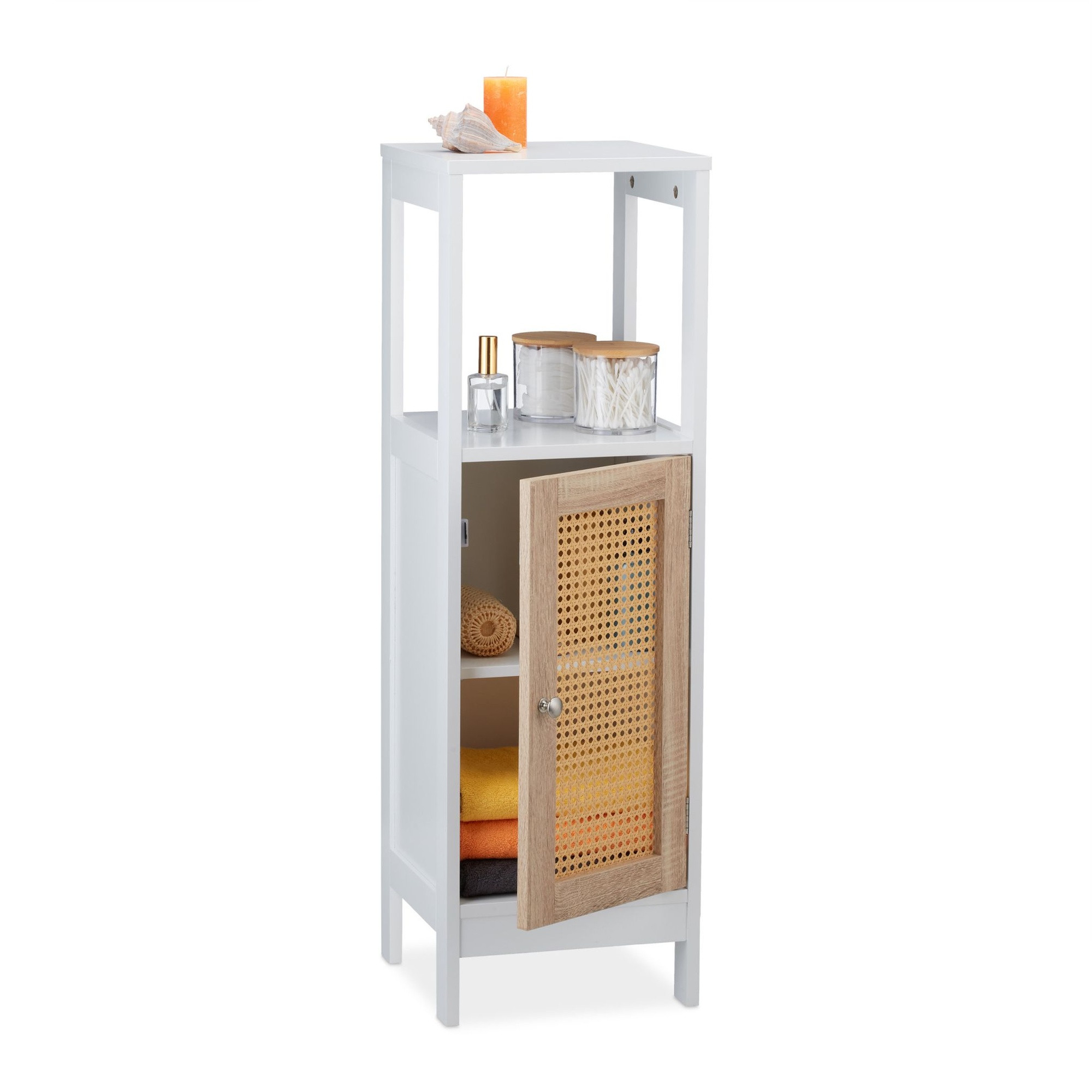 Mobiletto da bagno con 3 scomparti