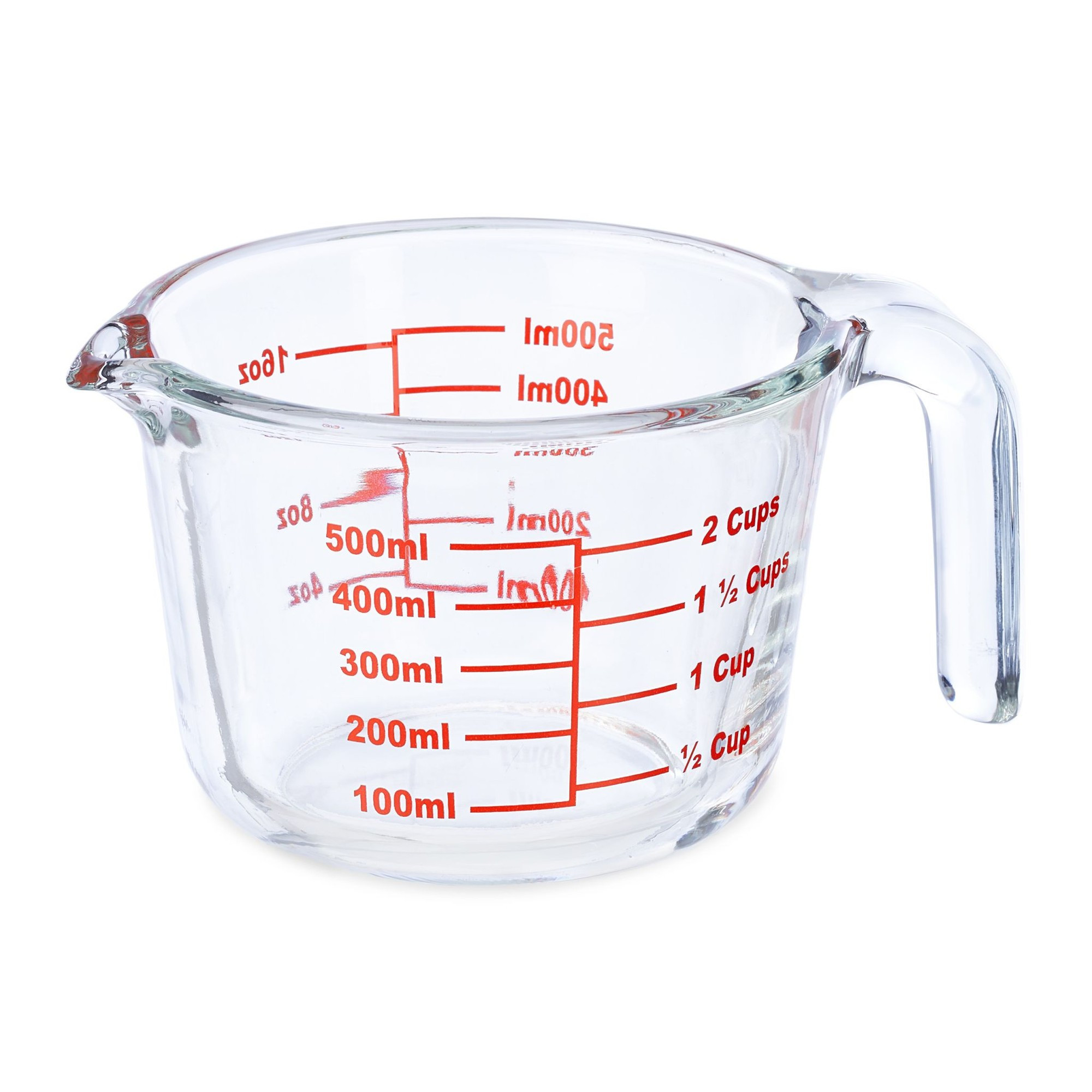 Glasmessbecher 500 ml