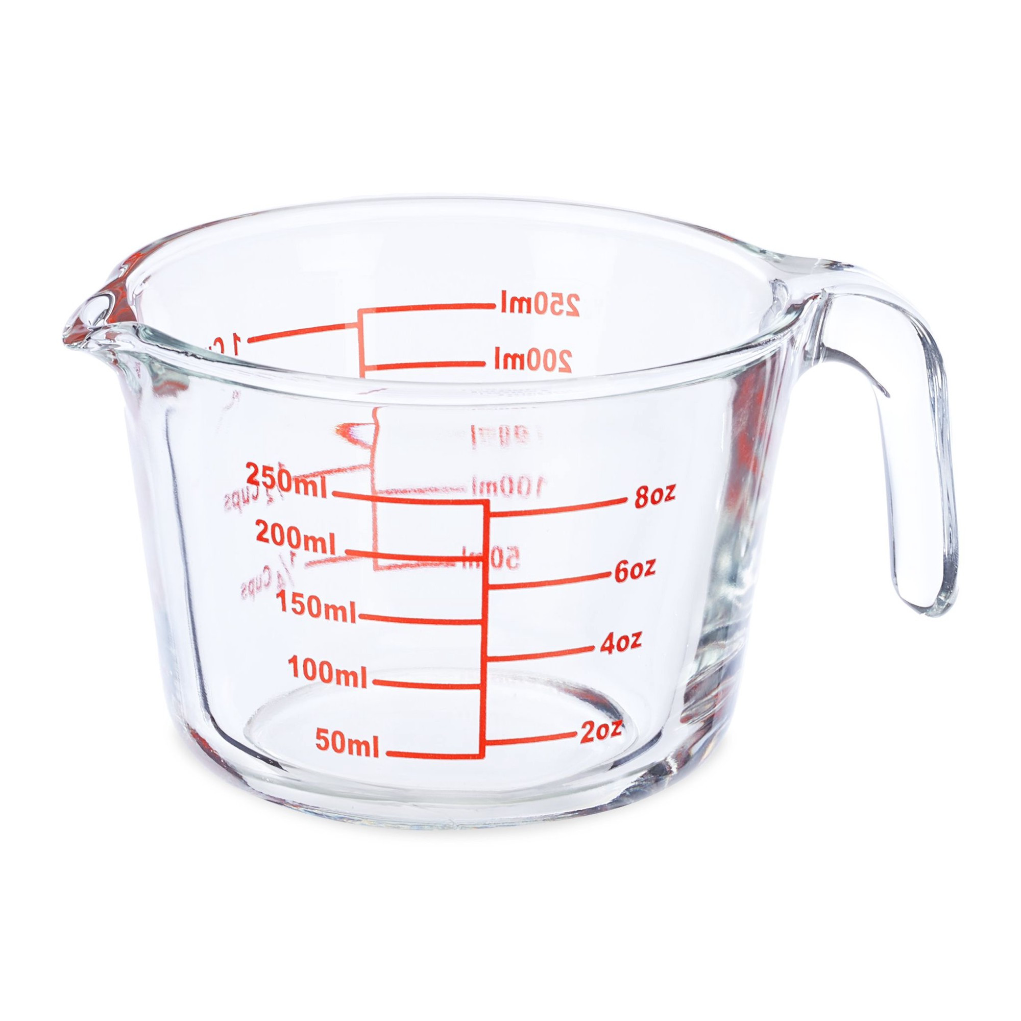 Glasmessbecher 250 ml