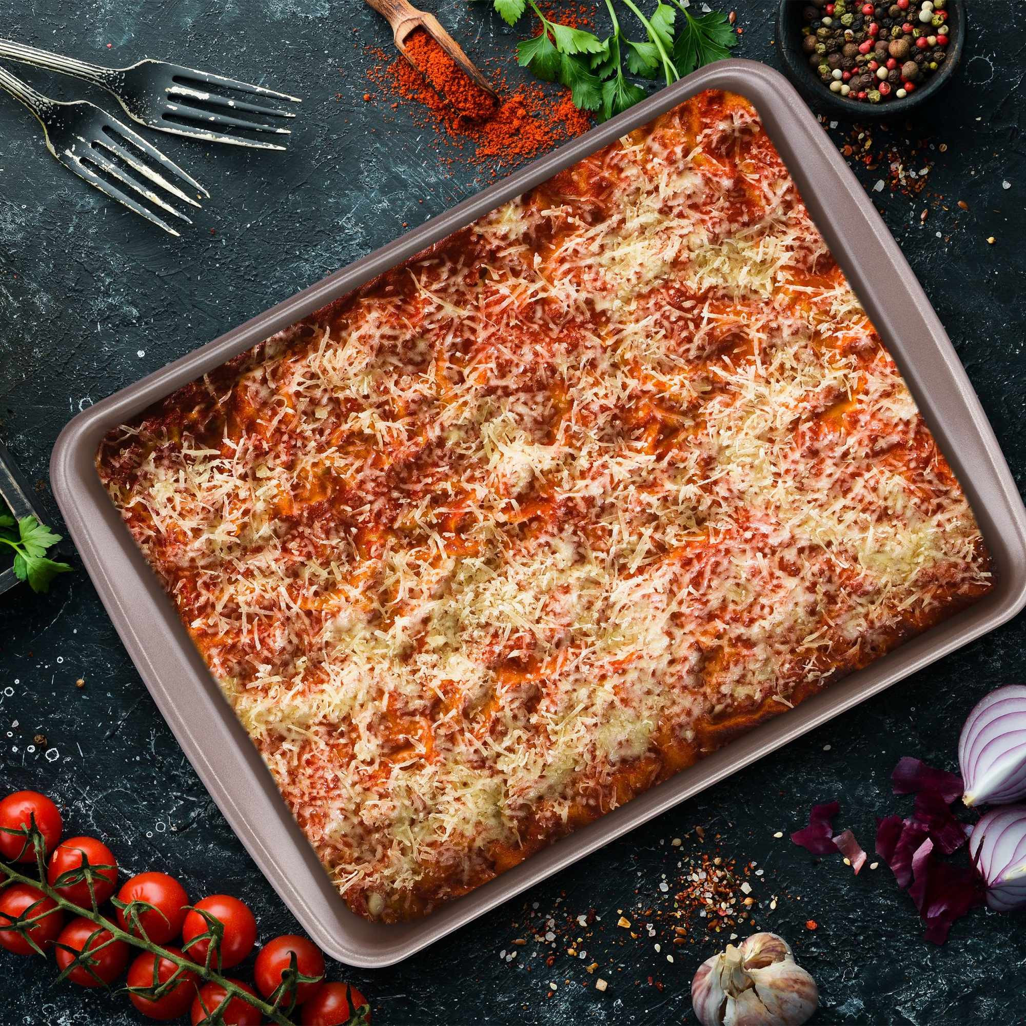 Forma de horno rectangular