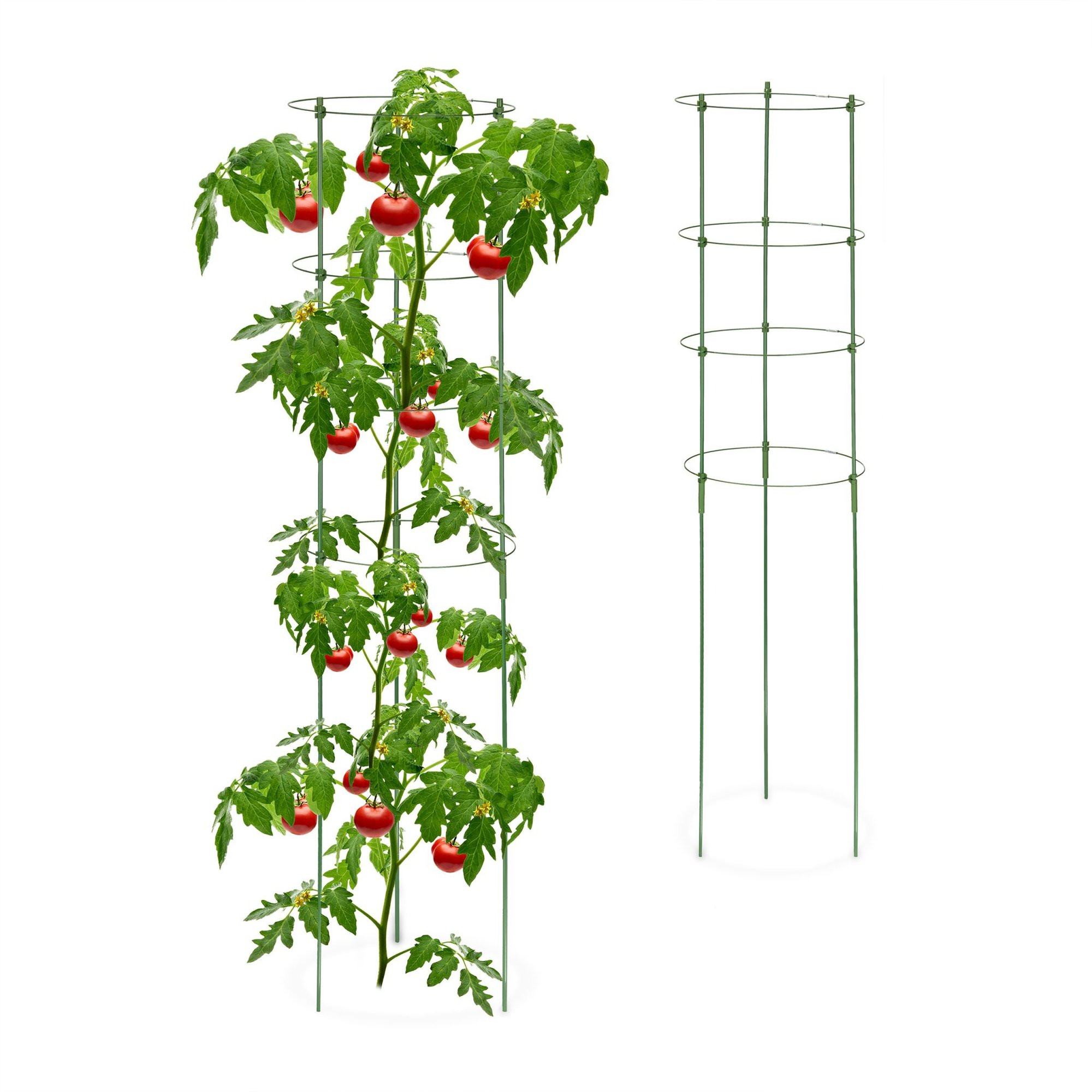 Supporto per piante 120 cm, set da 2