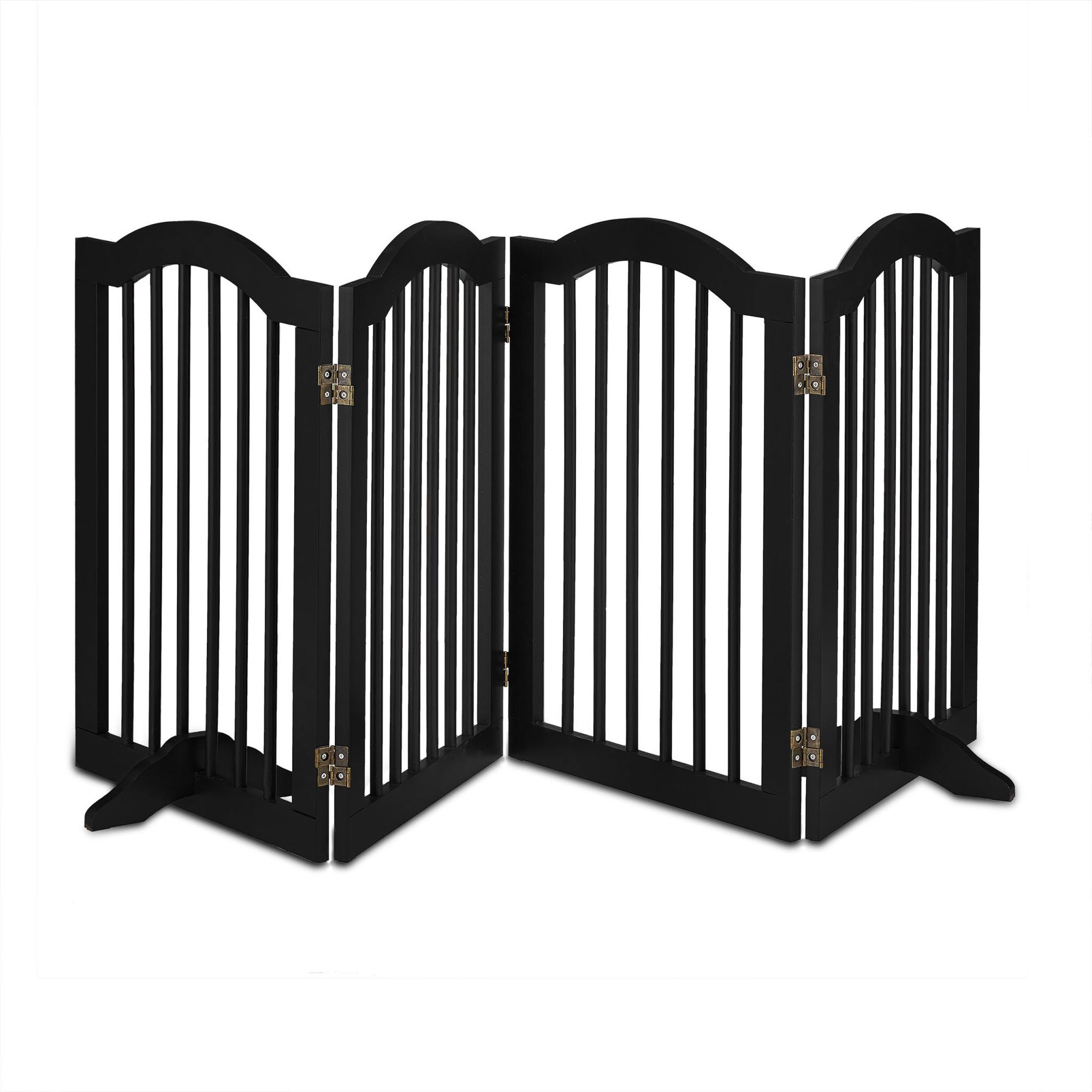 Cancello di sicurezza nero 70 cm