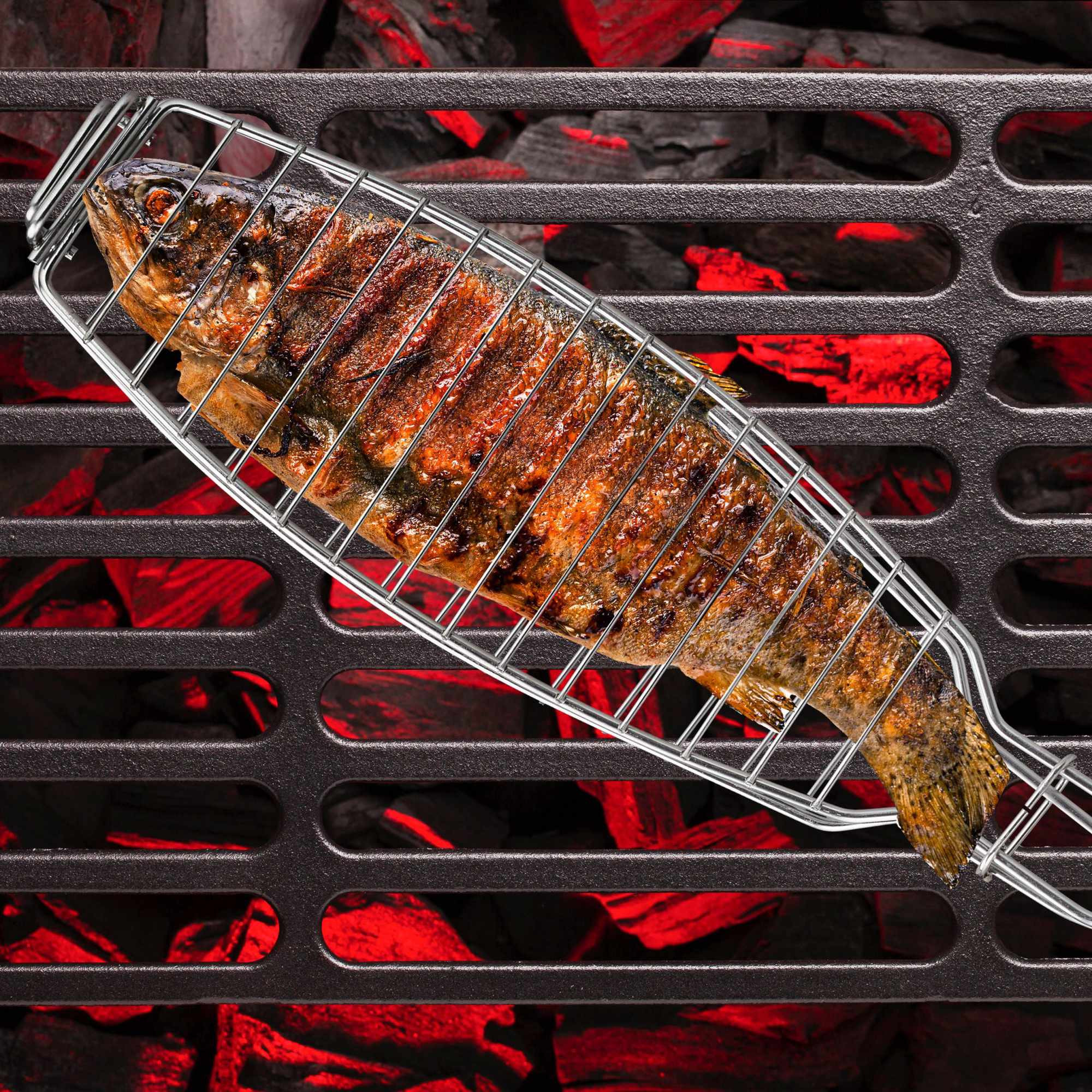 Fischbräter, 2 Stück