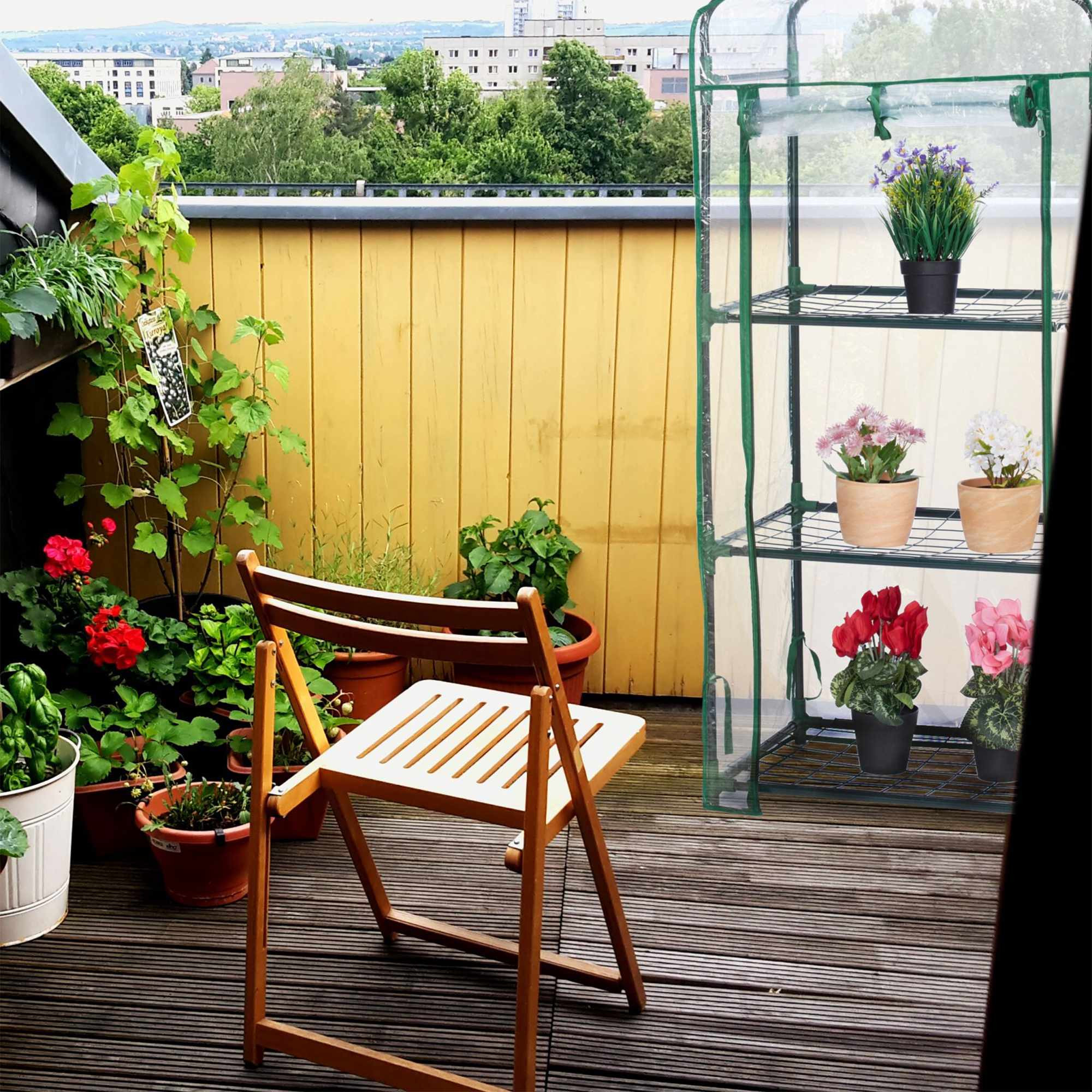 Serre balcon 3 étagères