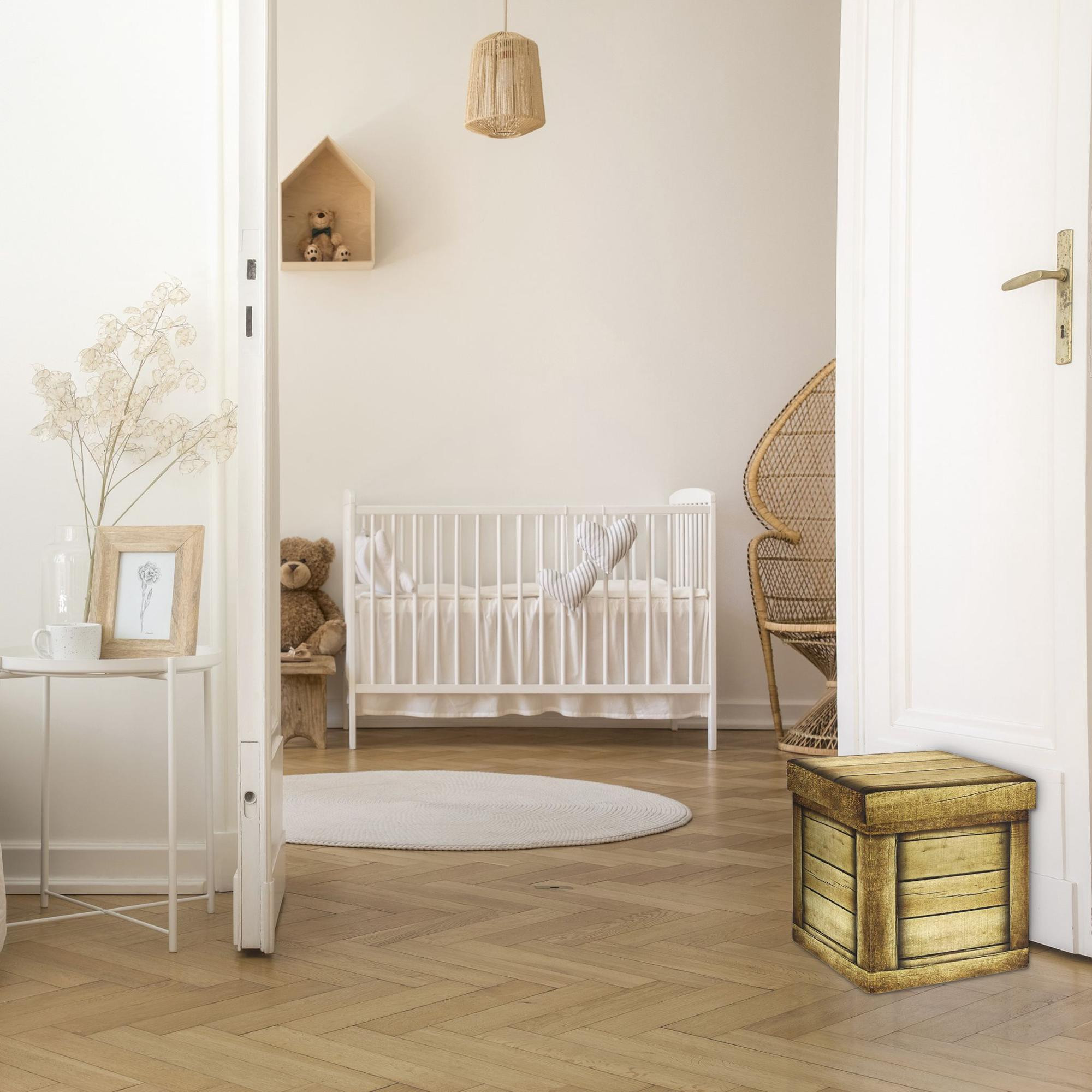 Hocker mit Stauraum