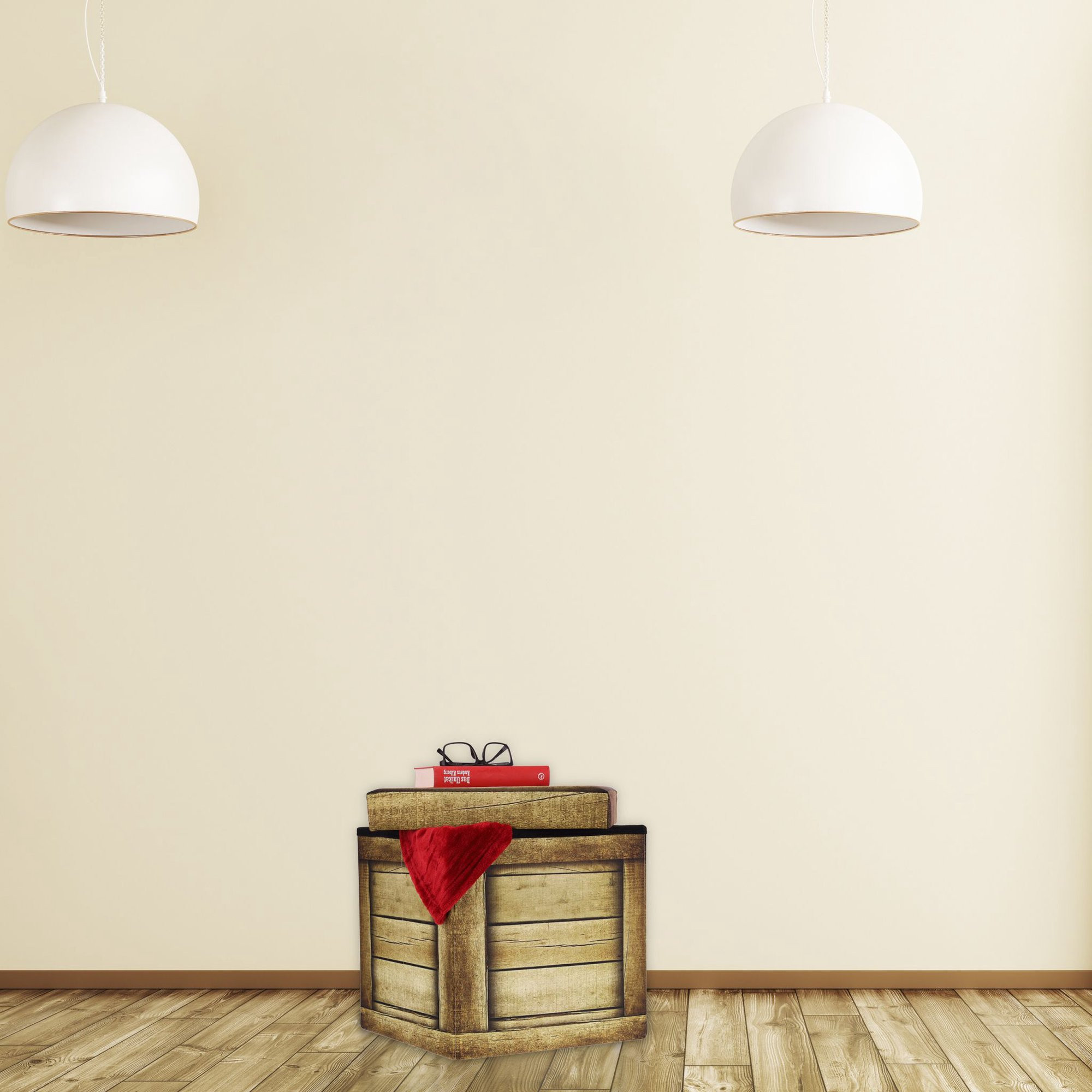 Hocker mit Stauraum