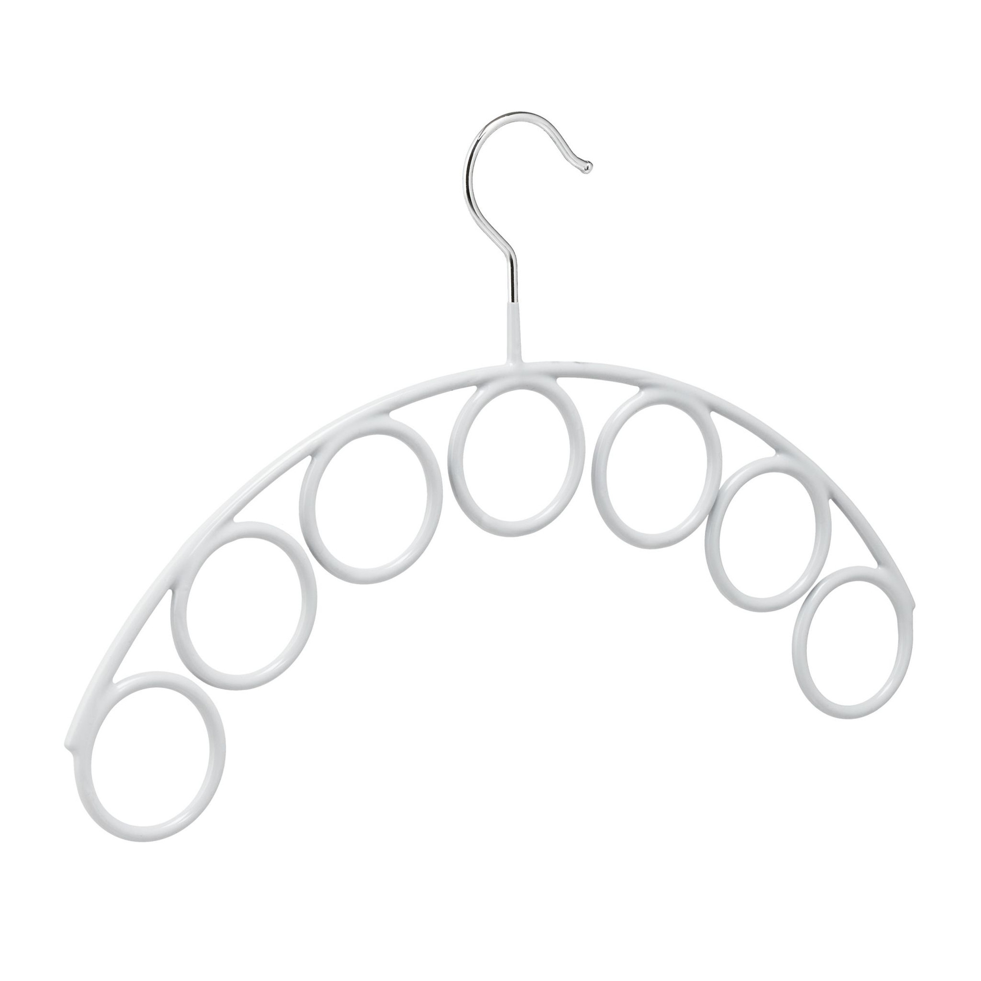 Porta sciarpa con 7 anelli