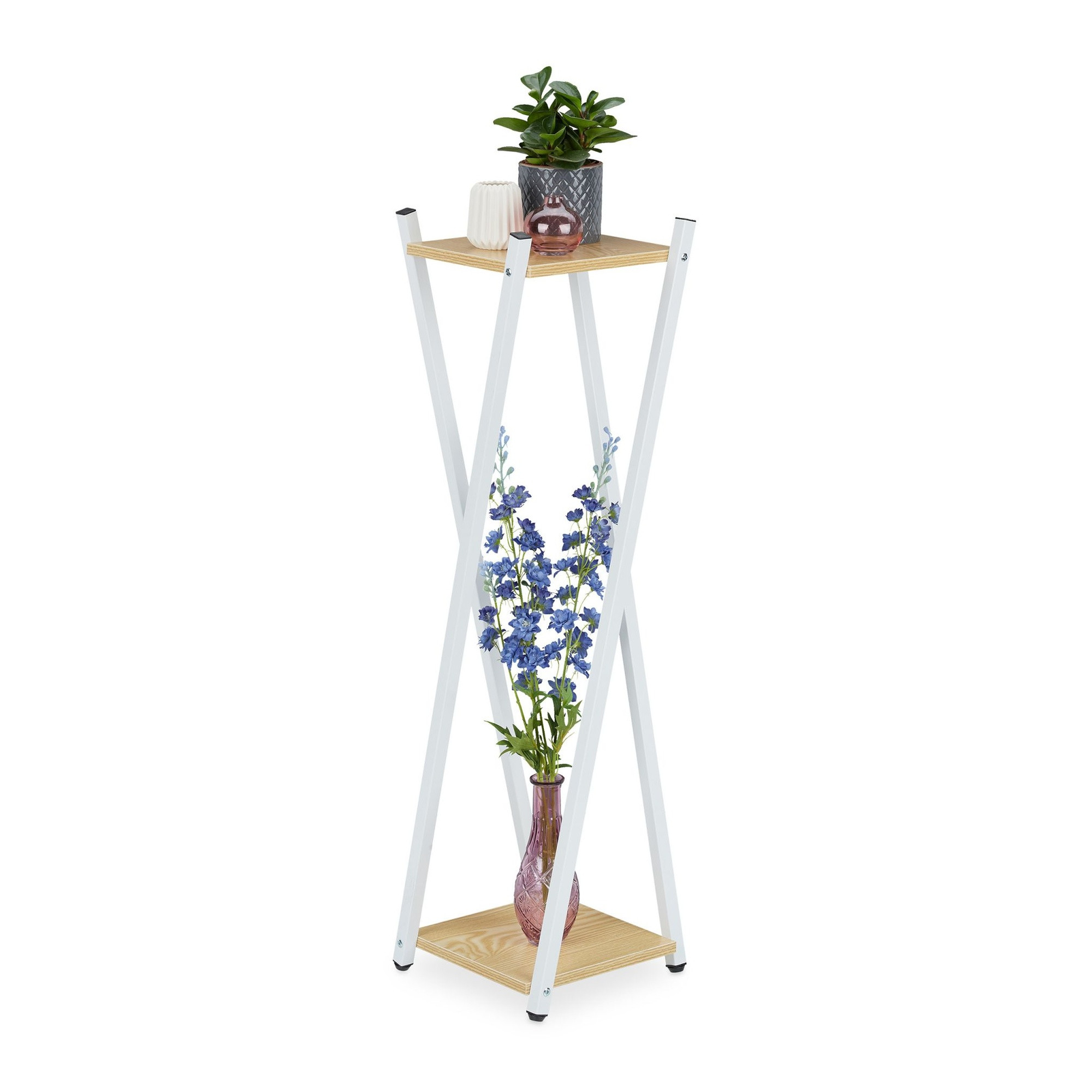 Blumenpodest mit 2 Ebenen