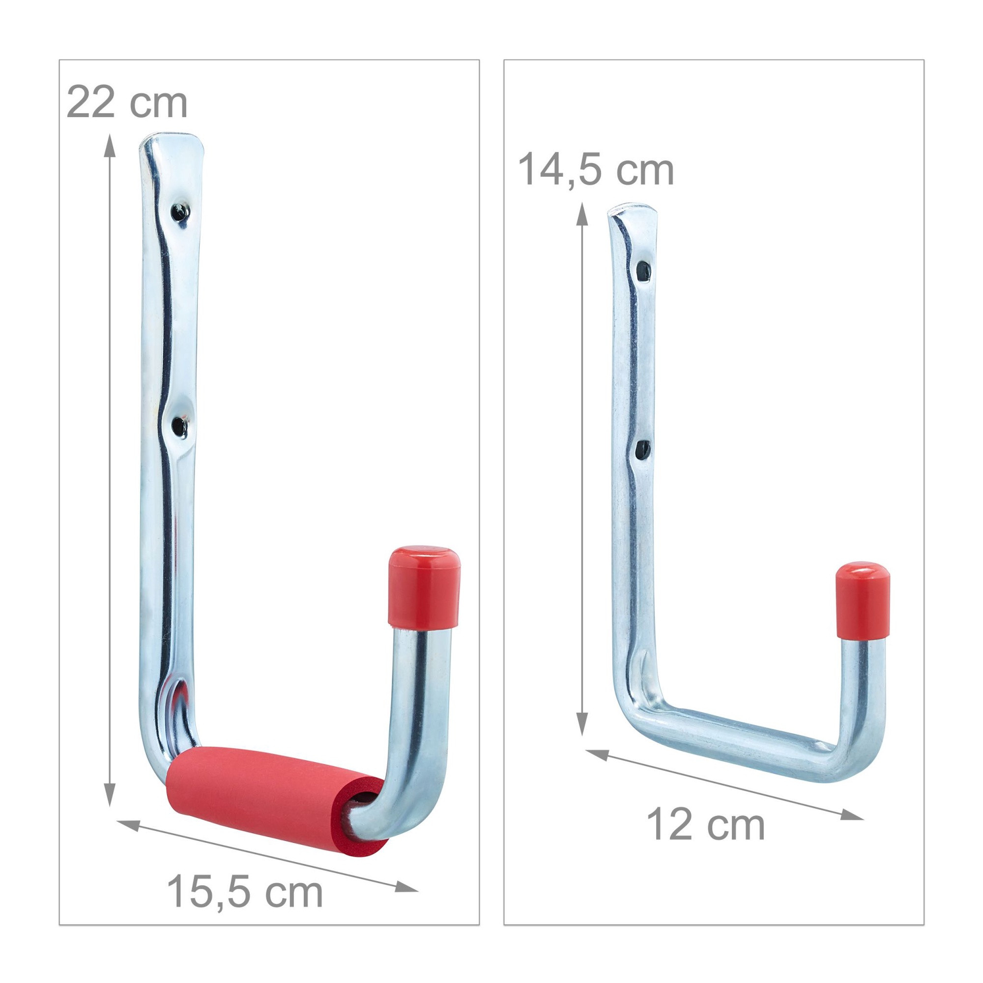 Crochets à outils, jeu de 6