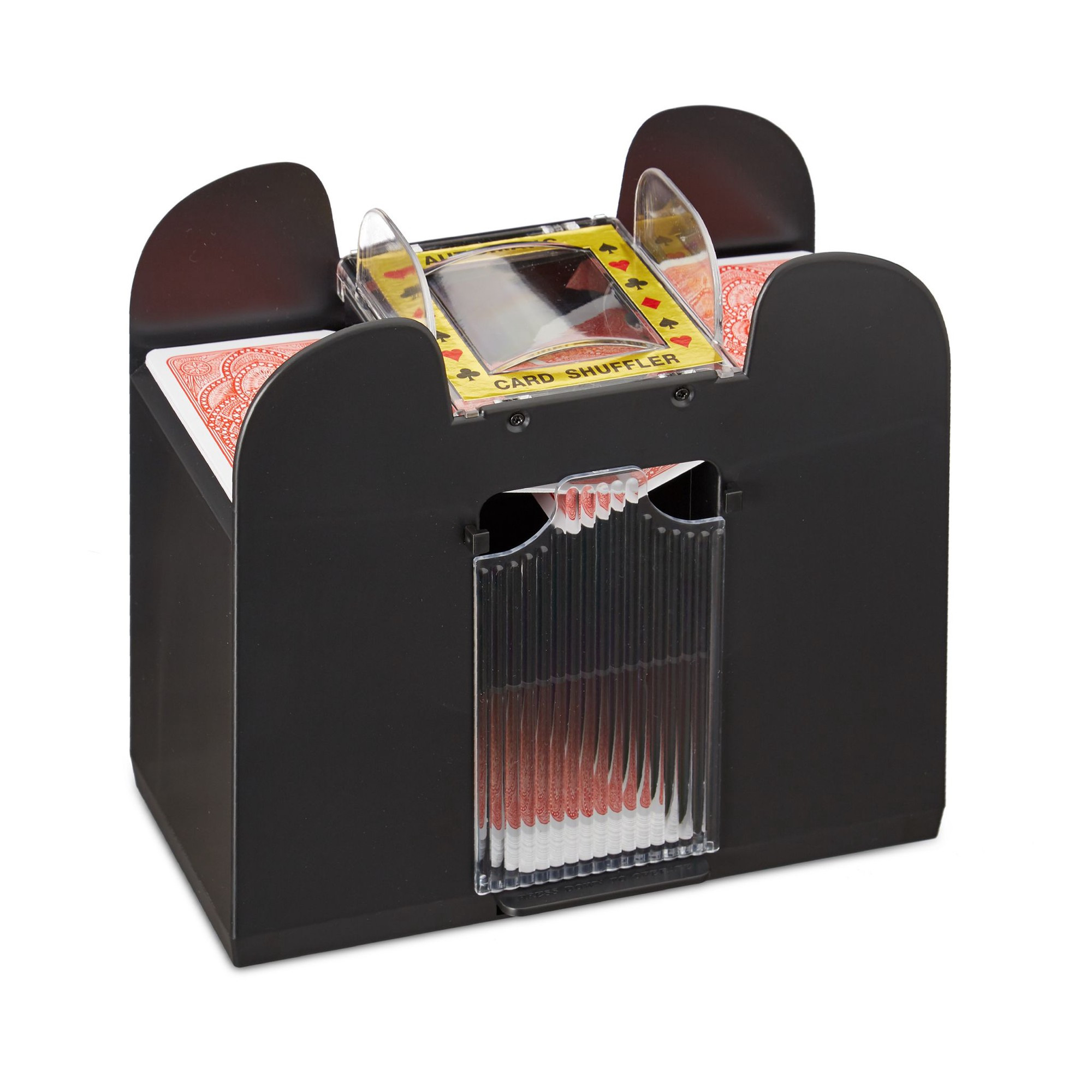 Automatic card shuffler for 6 decks