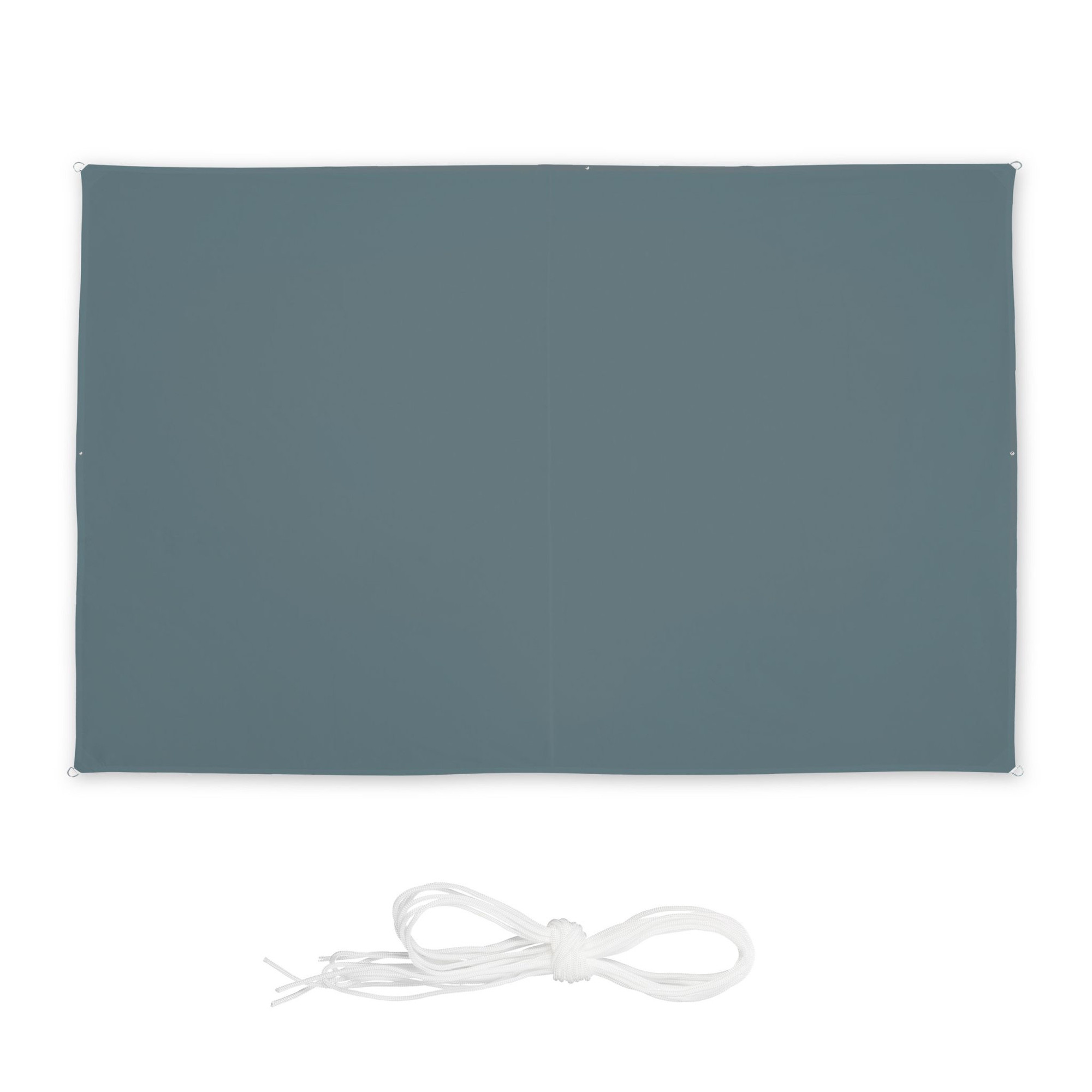 Vela de sol rectangular beige