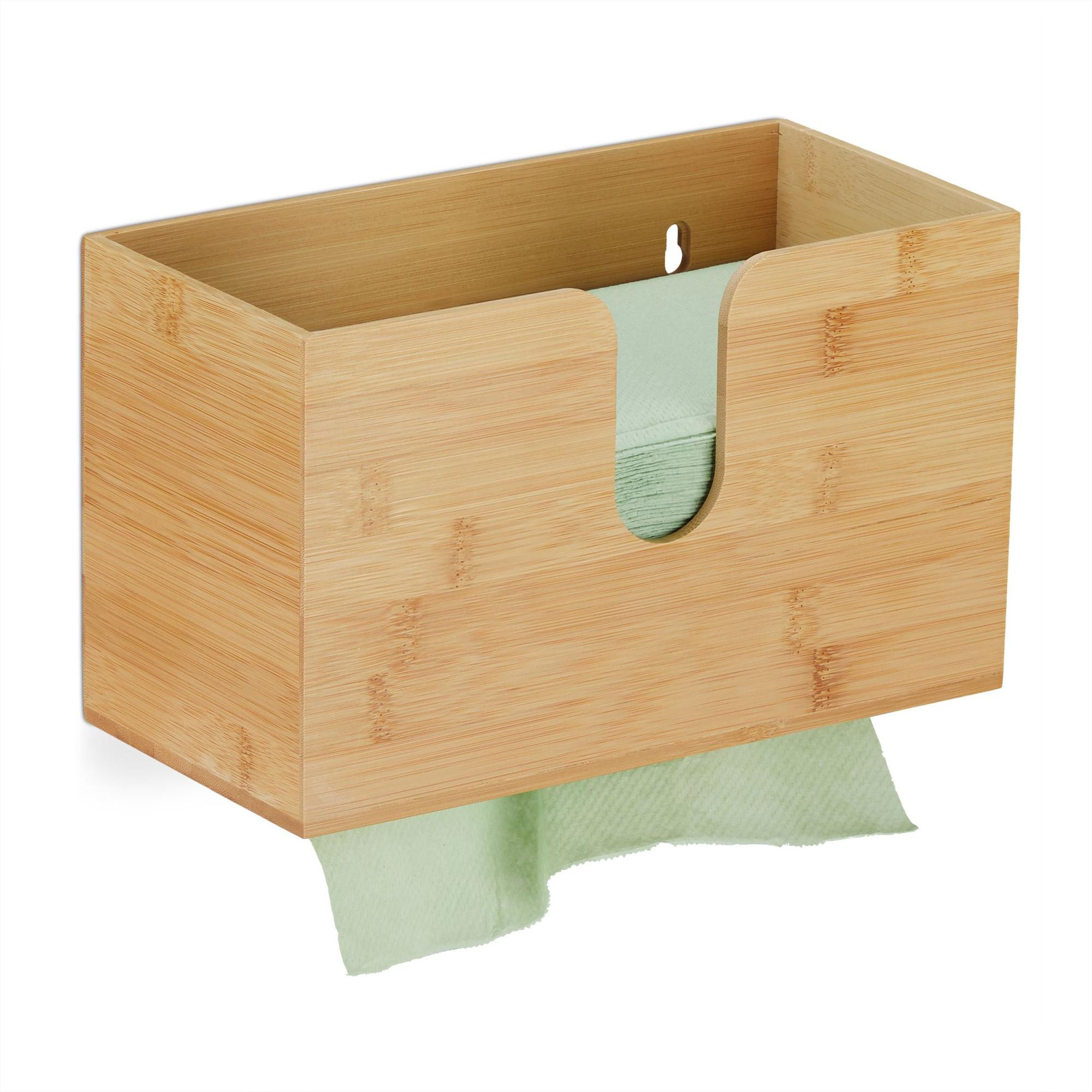 Papierdispenser bamboe