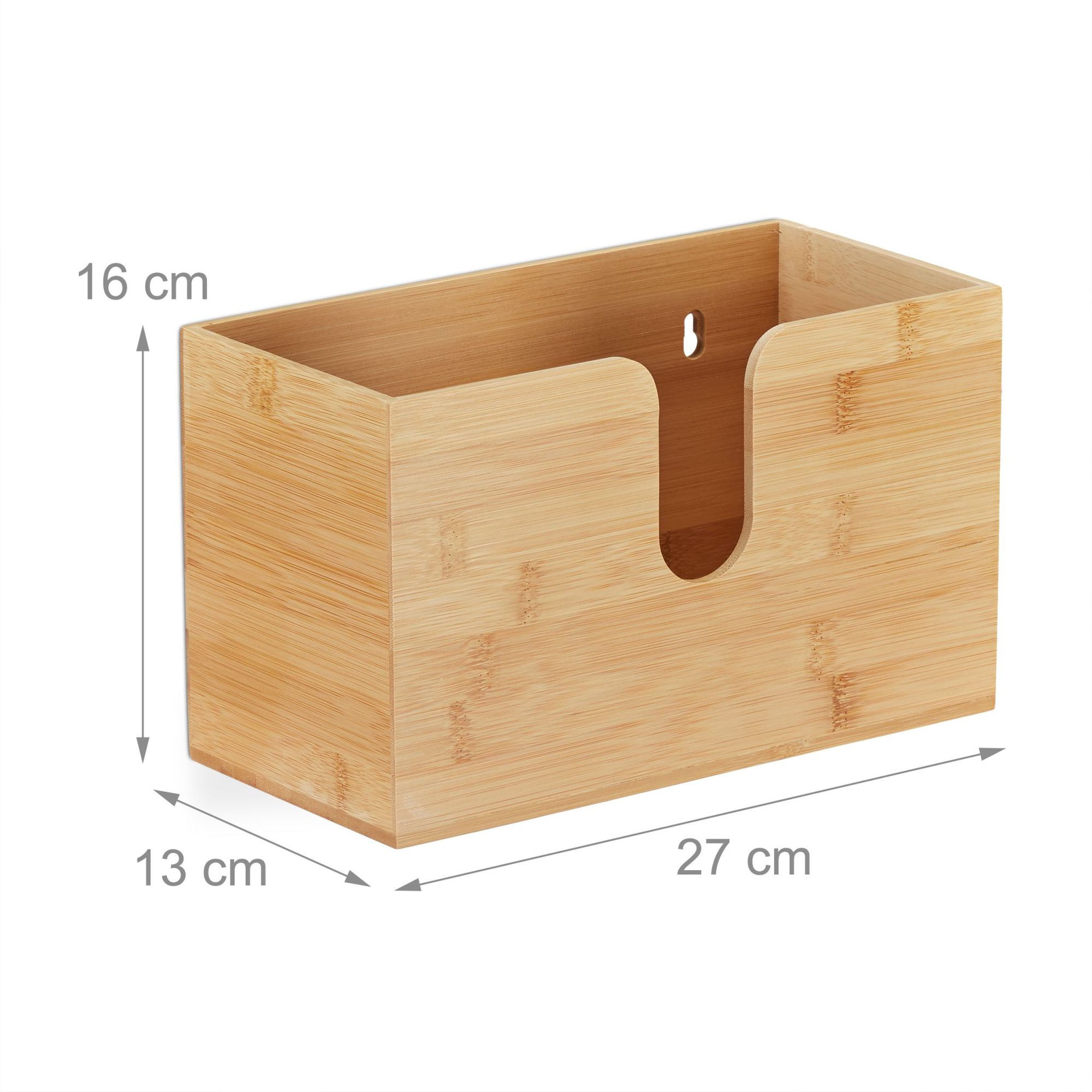 Papierdispenser bamboe