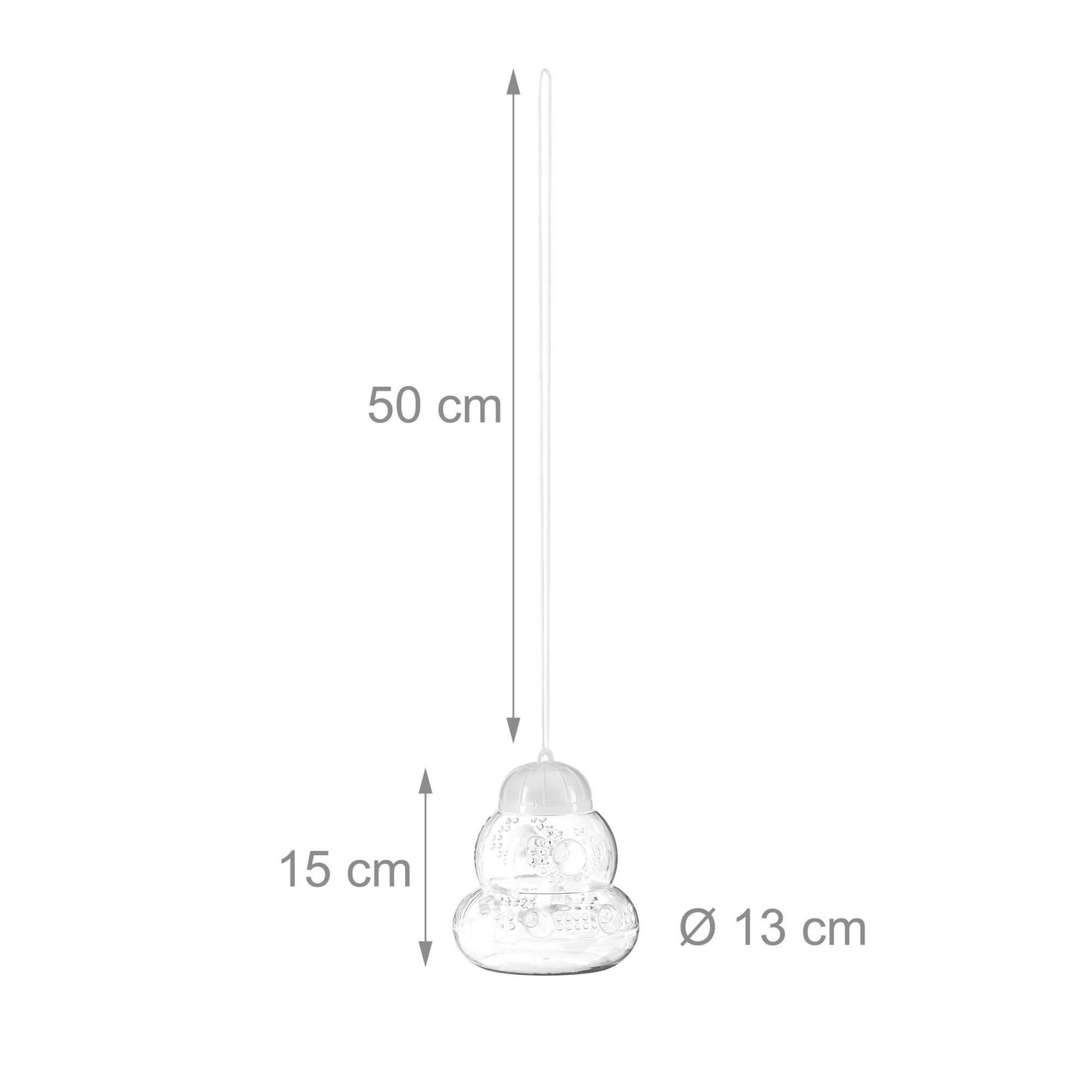 Trappola per insetti trasparente set da 2