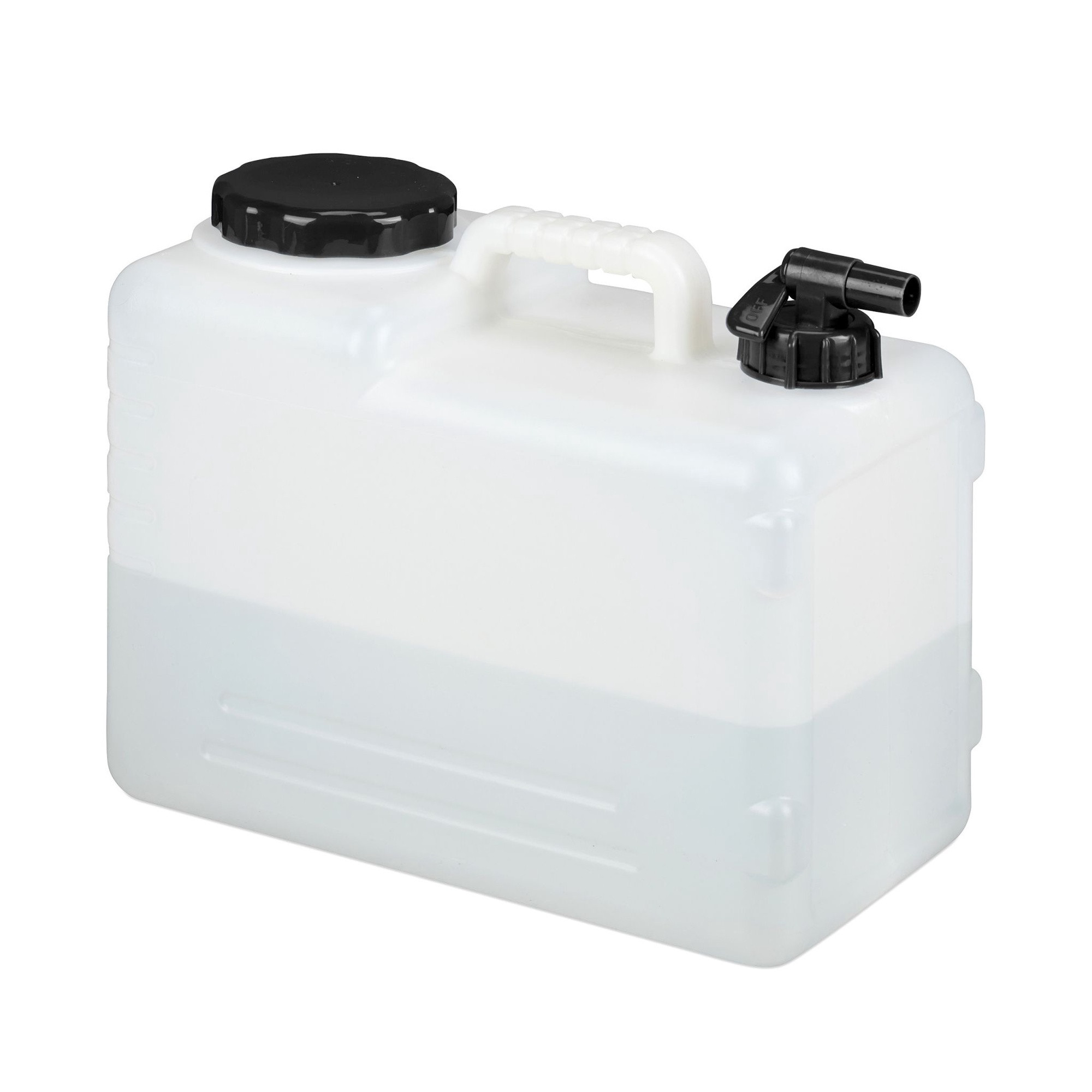 Wassertank mit Wasserhahn