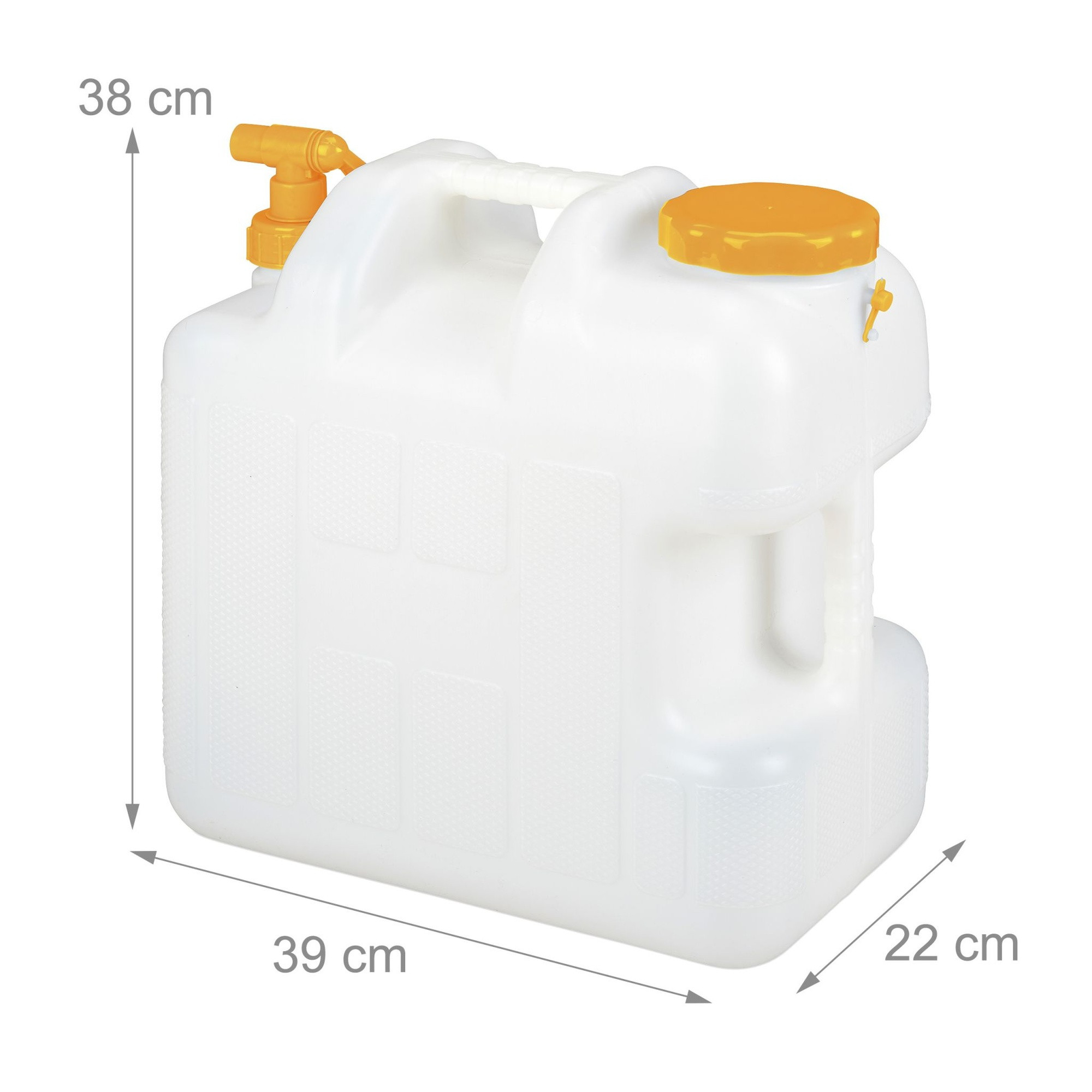 Tanque de agua con grifo