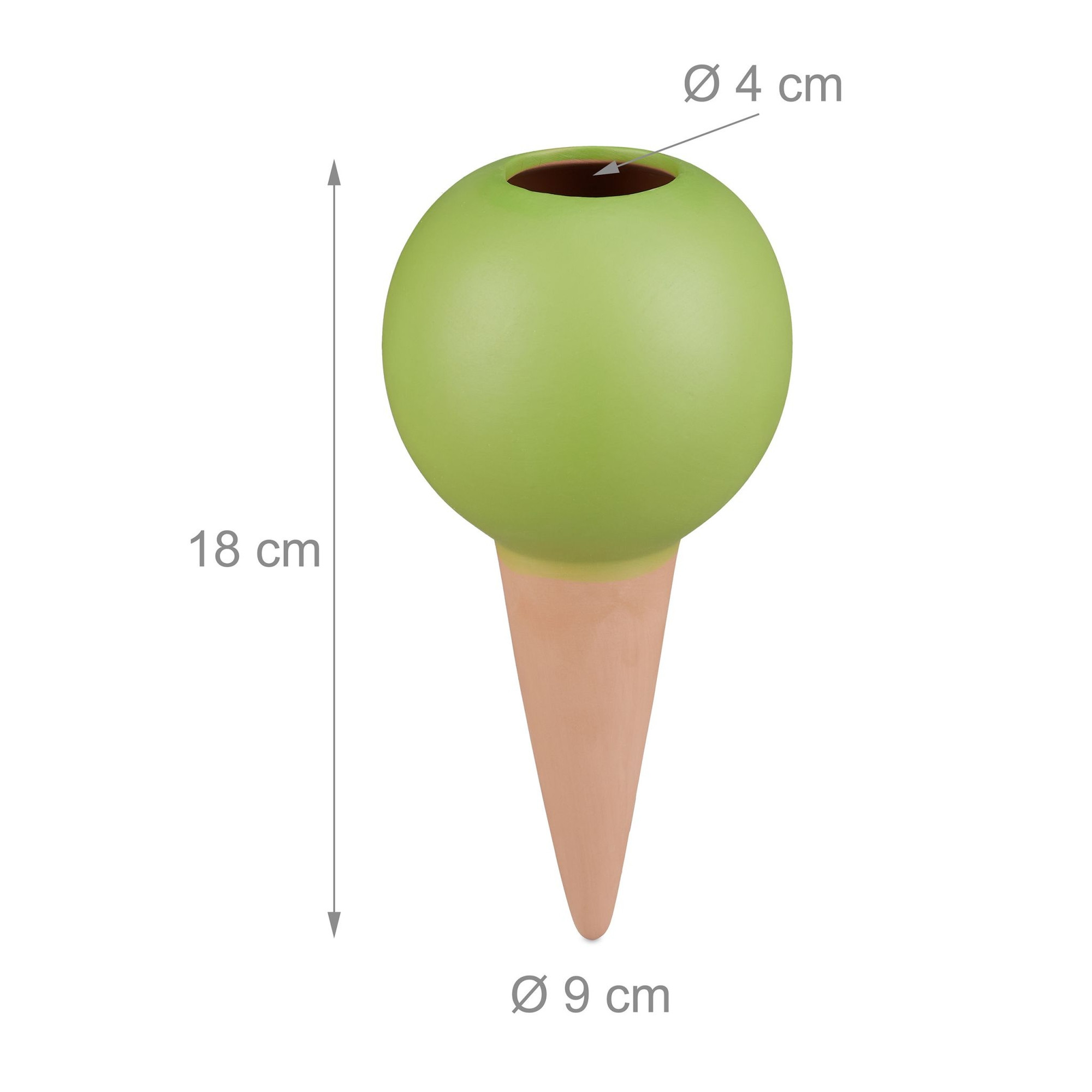 4 globes d'irrigation