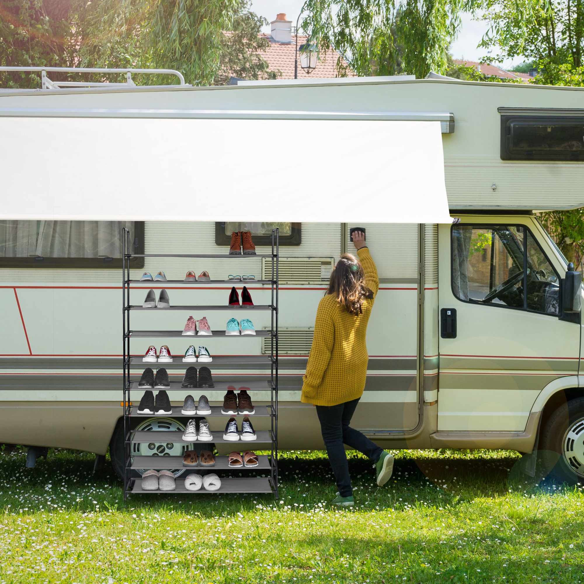 Module étagère à chaussures XXL