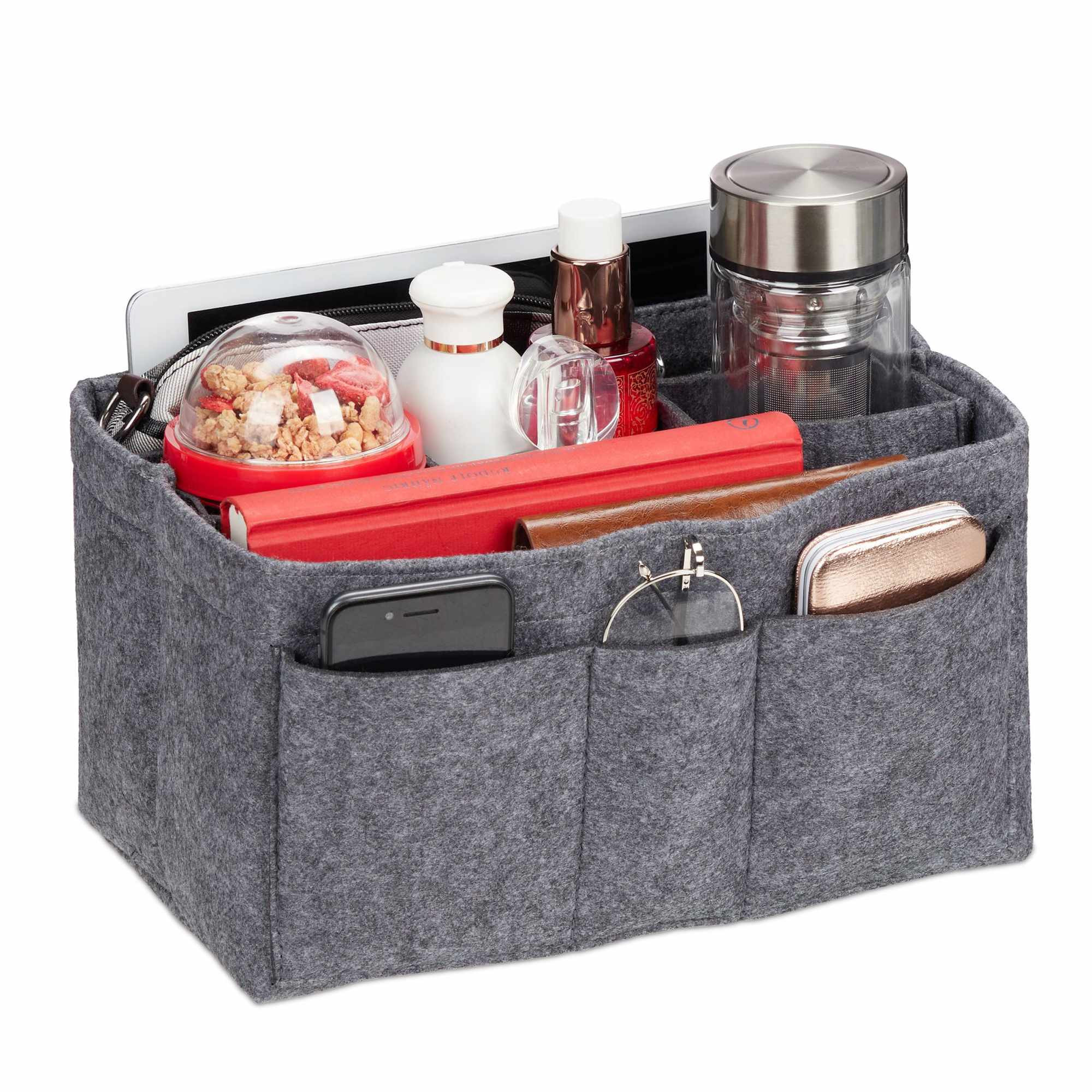 Borsa organizer in feltro