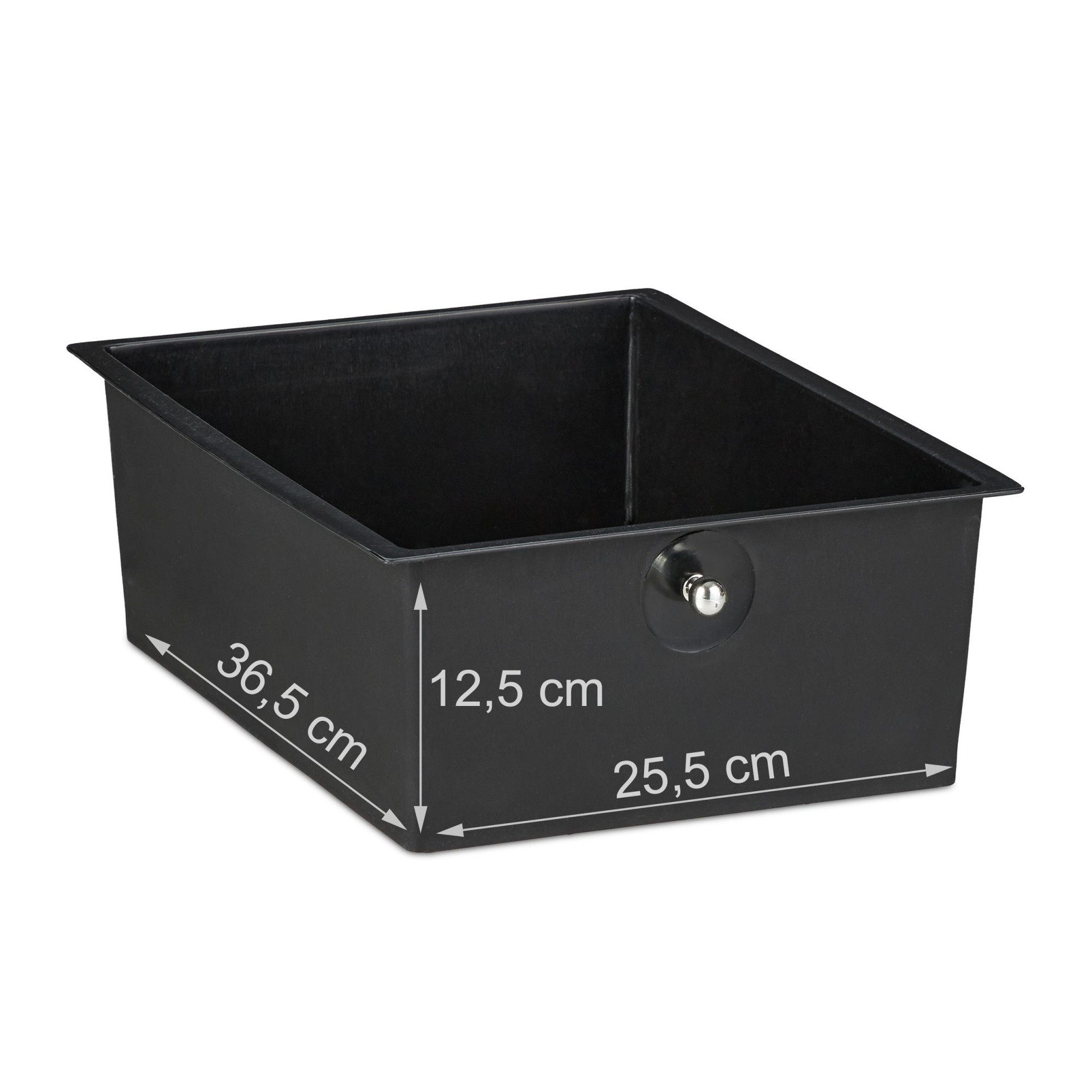 Bathroom trolley with 4 drawers