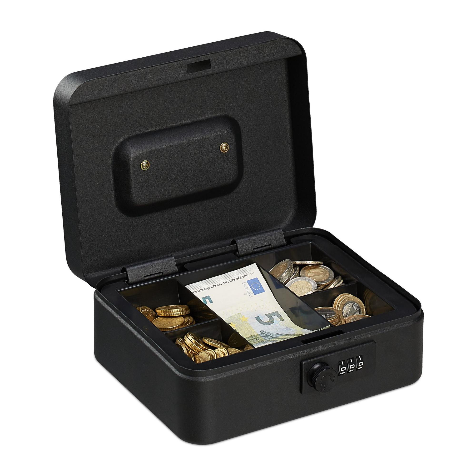 Cash drawer with combination lock
