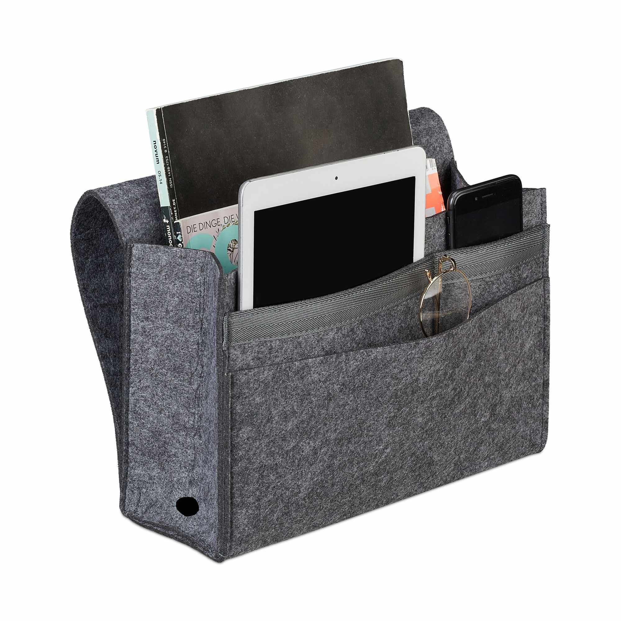 Bedtas met klittenbandsluiting