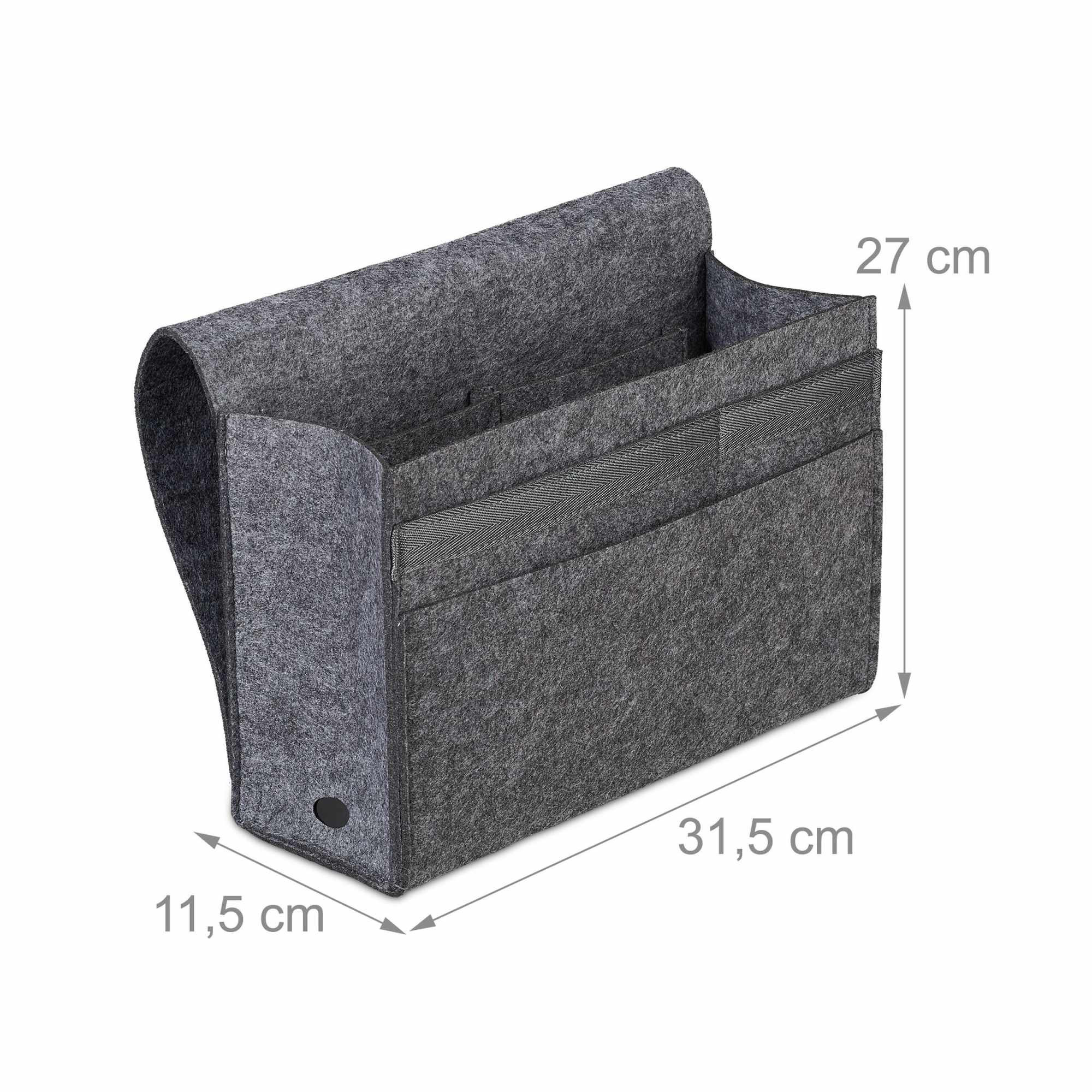 Bedtas met klittenbandsluiting