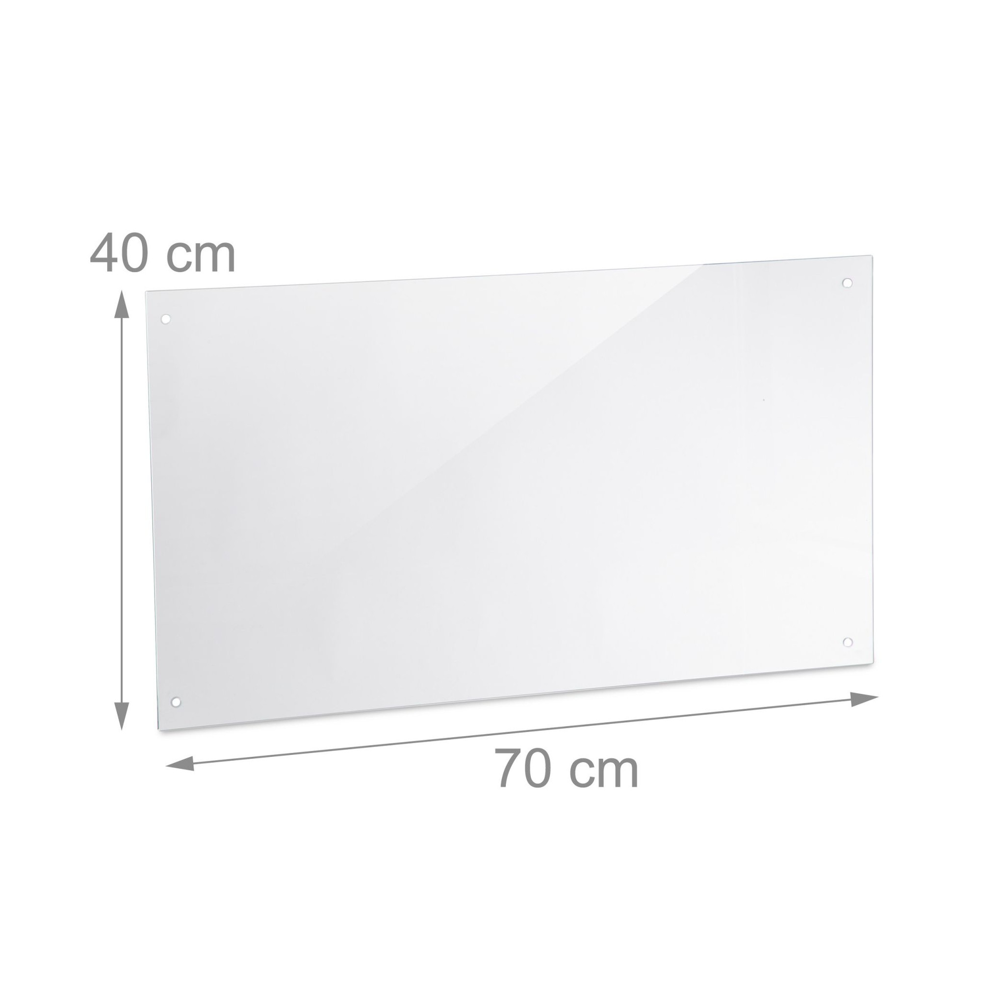 Splash guard for kitchen 70 cm
