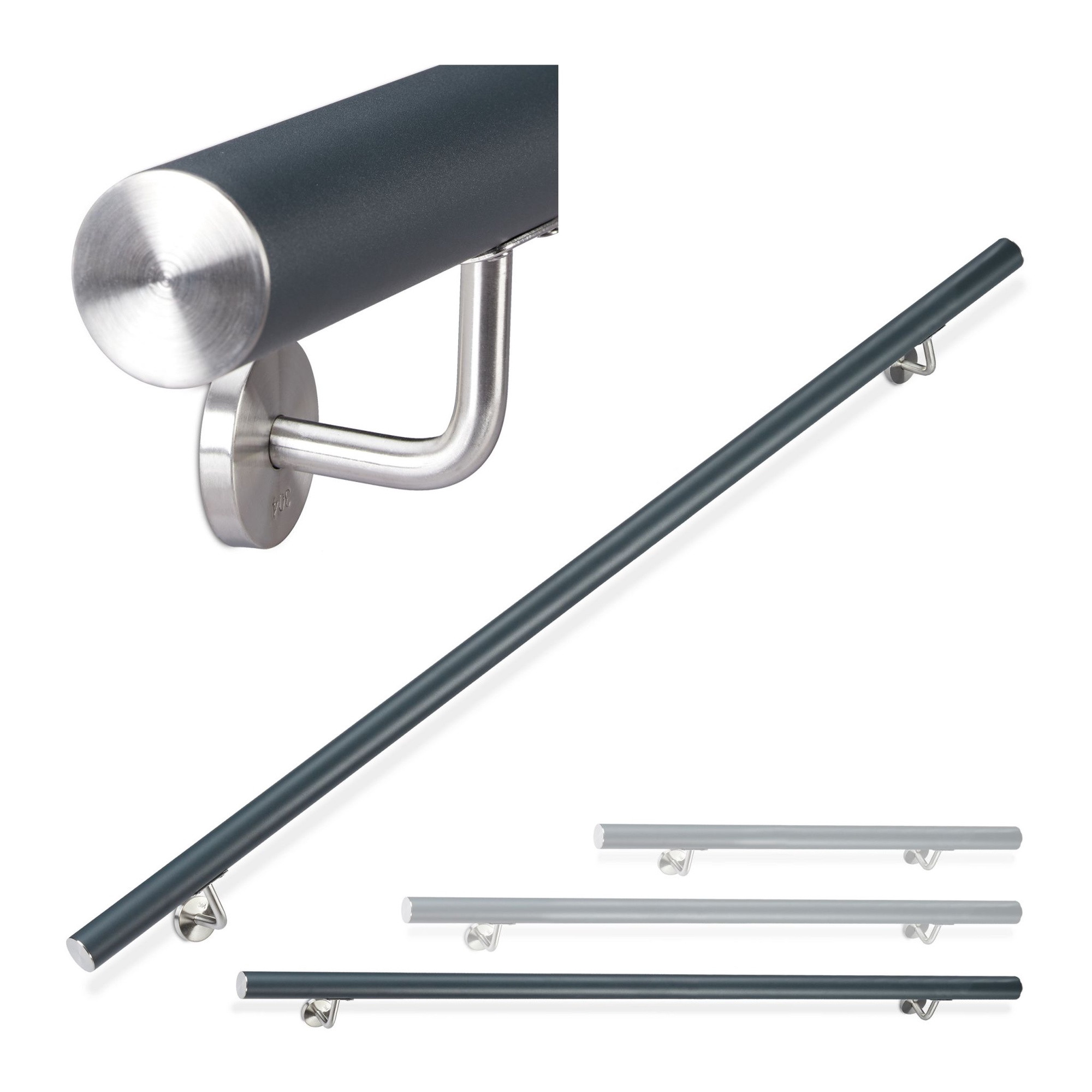 Pasamanos de aluminio