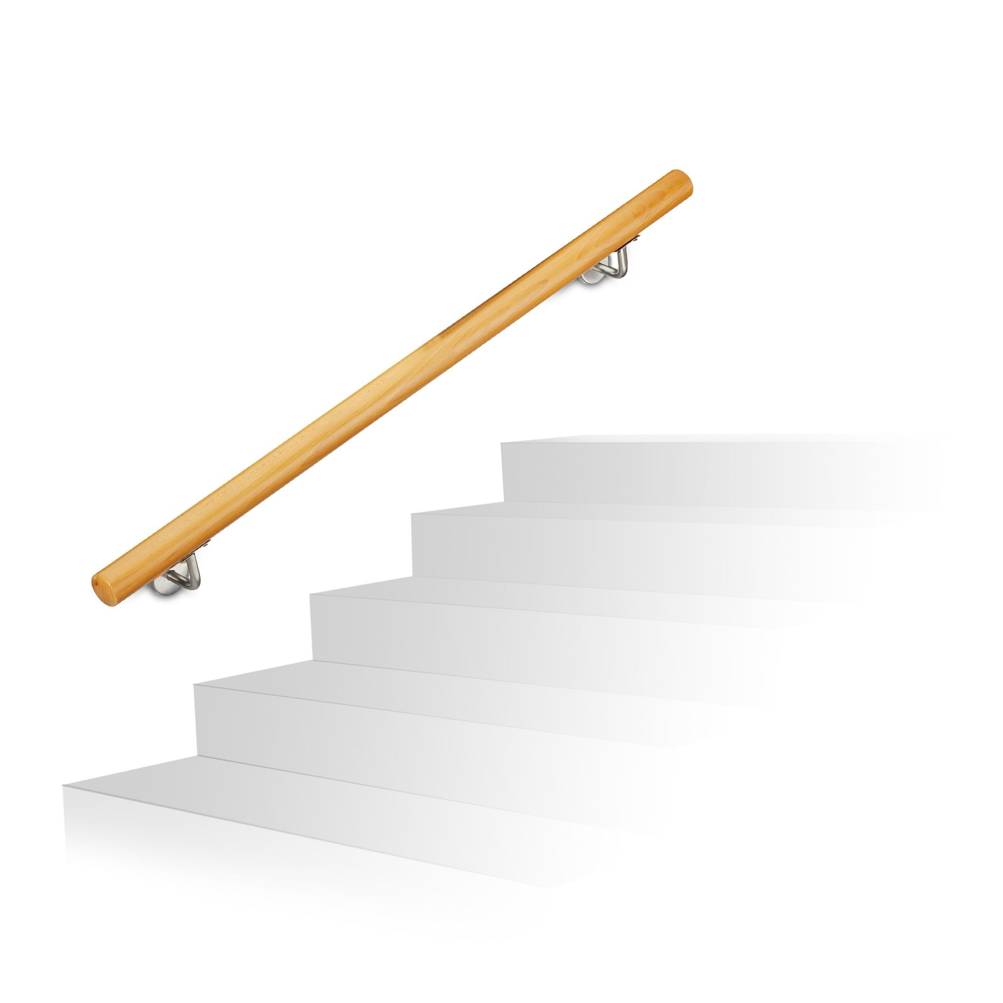 Houten leuning