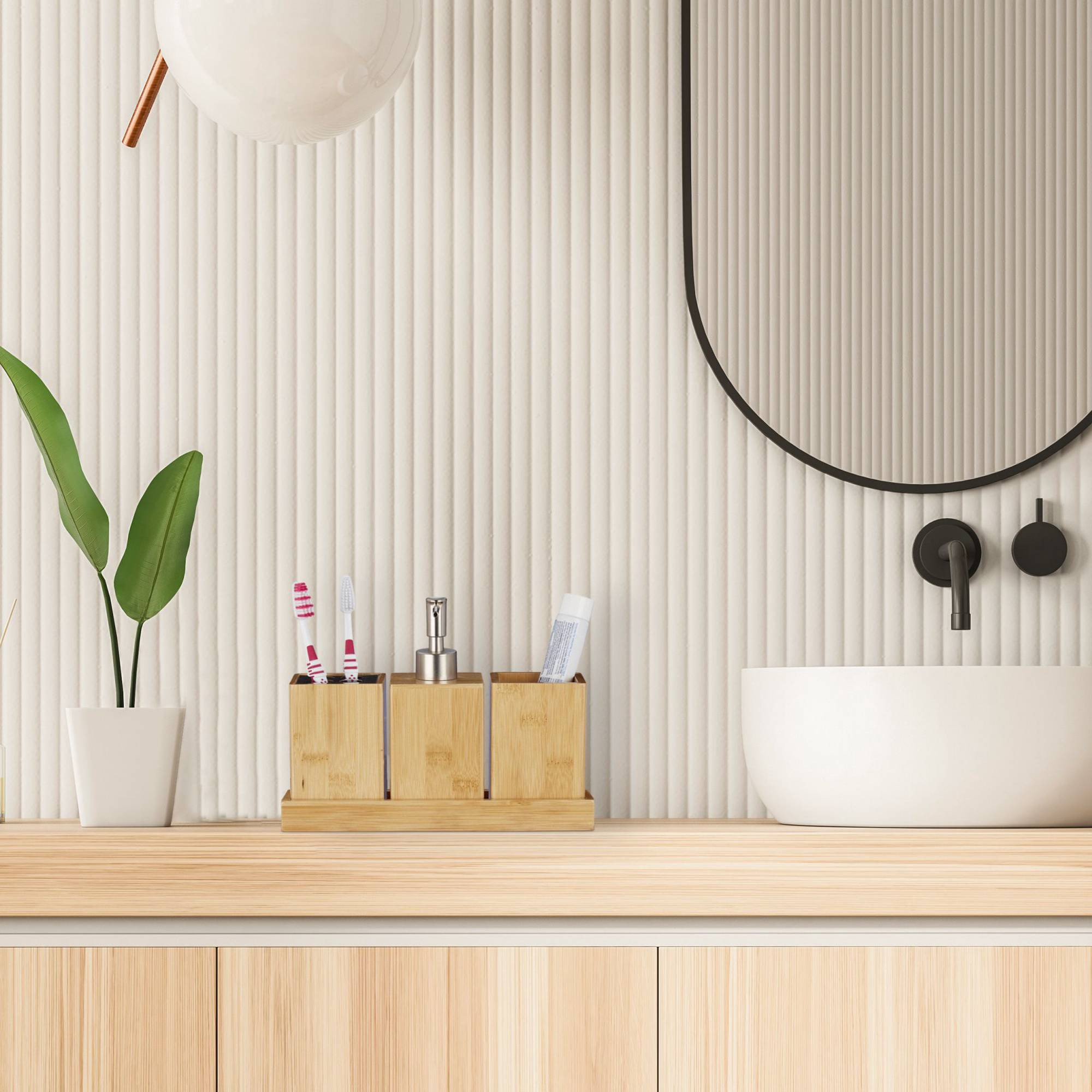 Ensemble d'accessoires de salle de bain