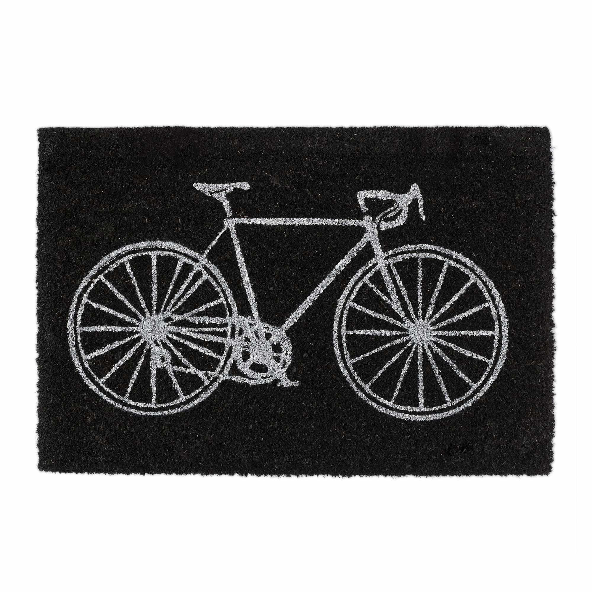 Deurmat kokosvezel fiets