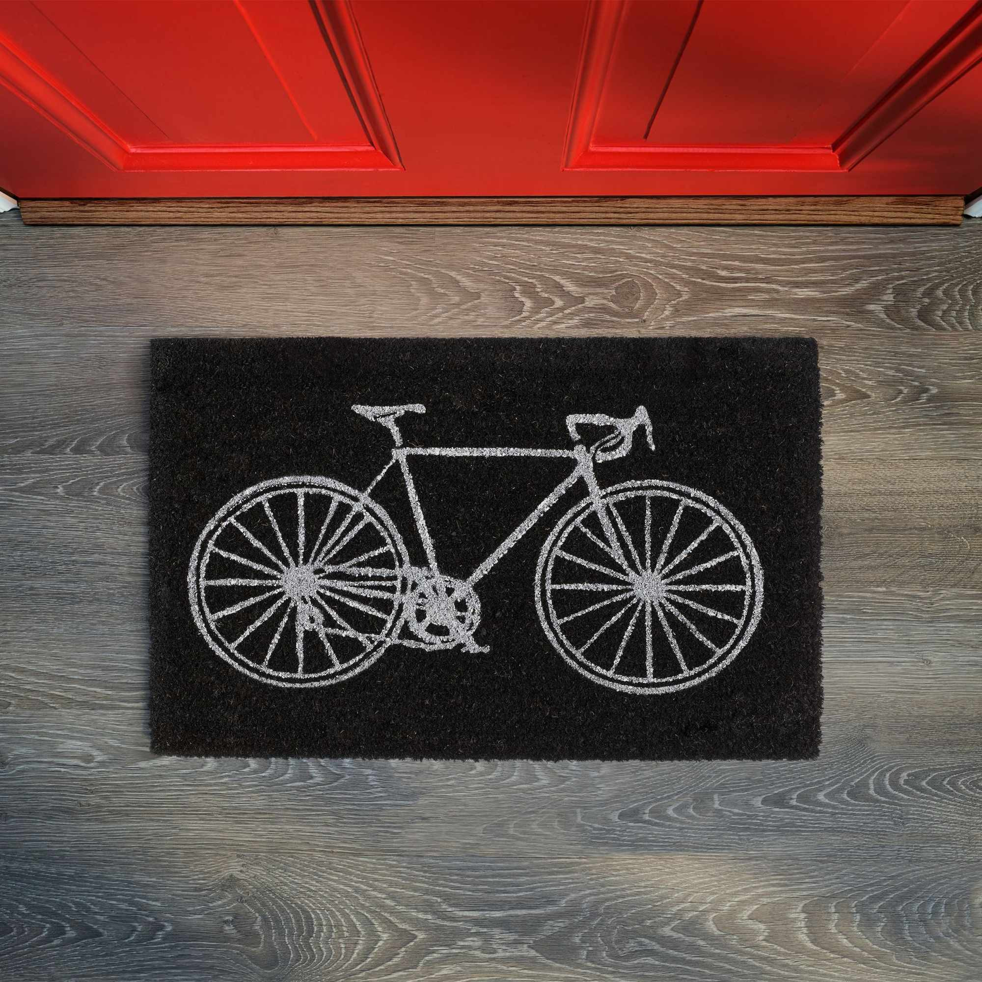 Deurmat kokosvezel fiets