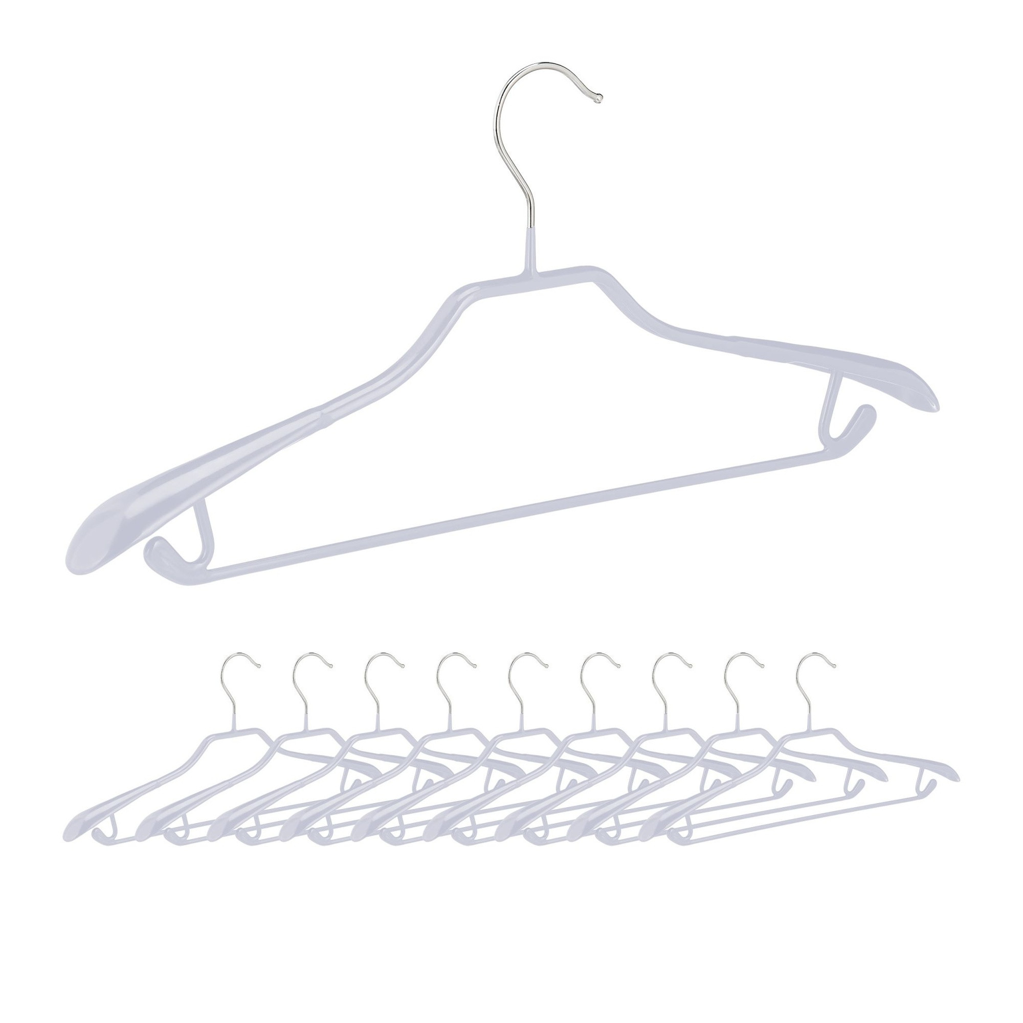 Conjunto de 10 cabides para ternos