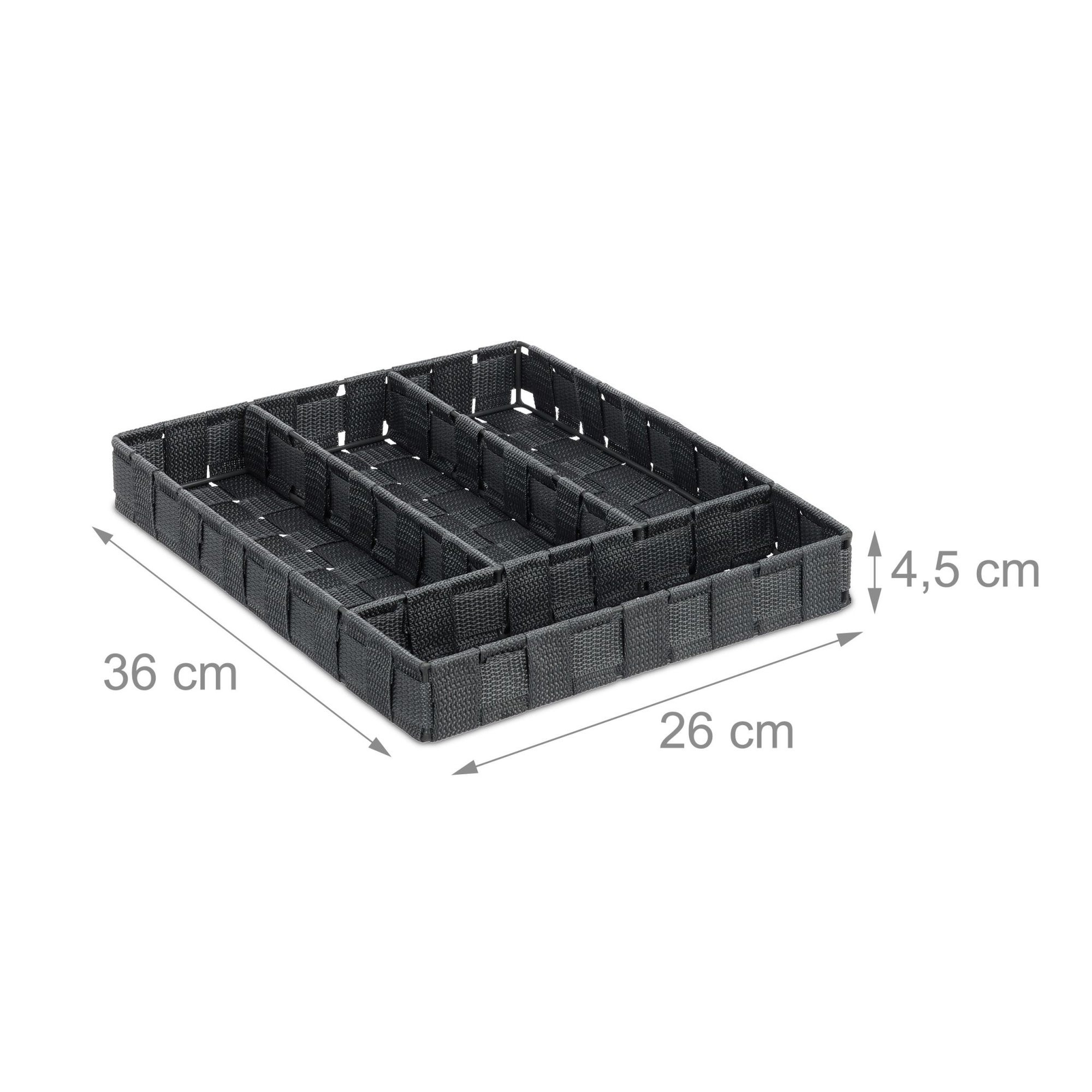 4-compartment Cutlery drawer