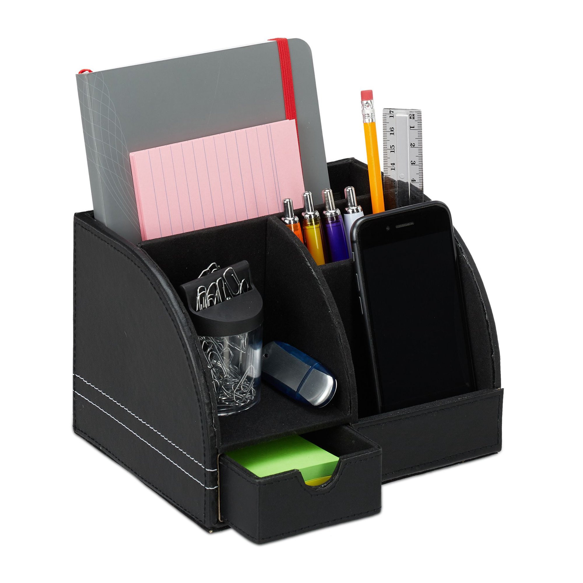 Bureau-organizer kunstleer
