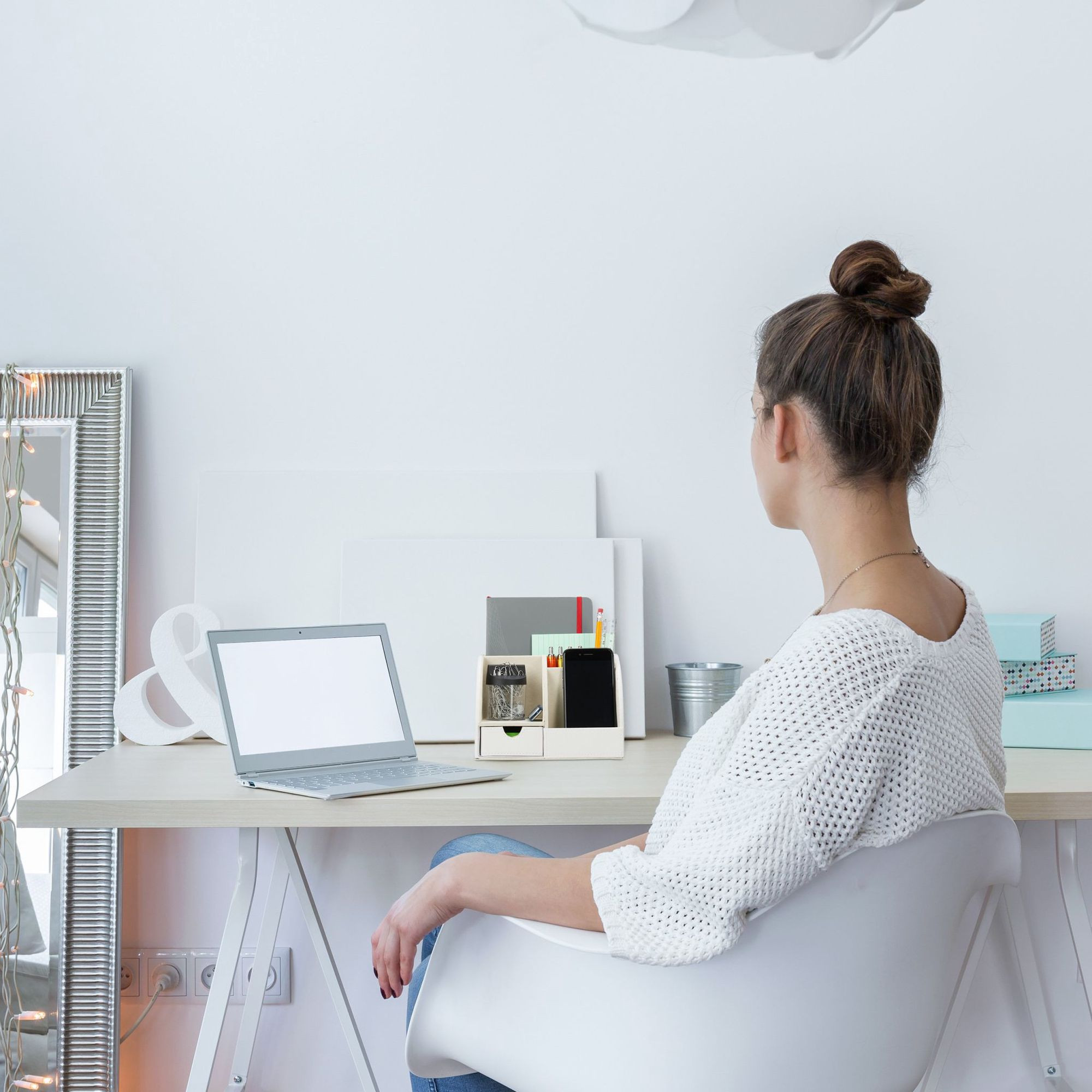 Bureau-organizer kunstleer
