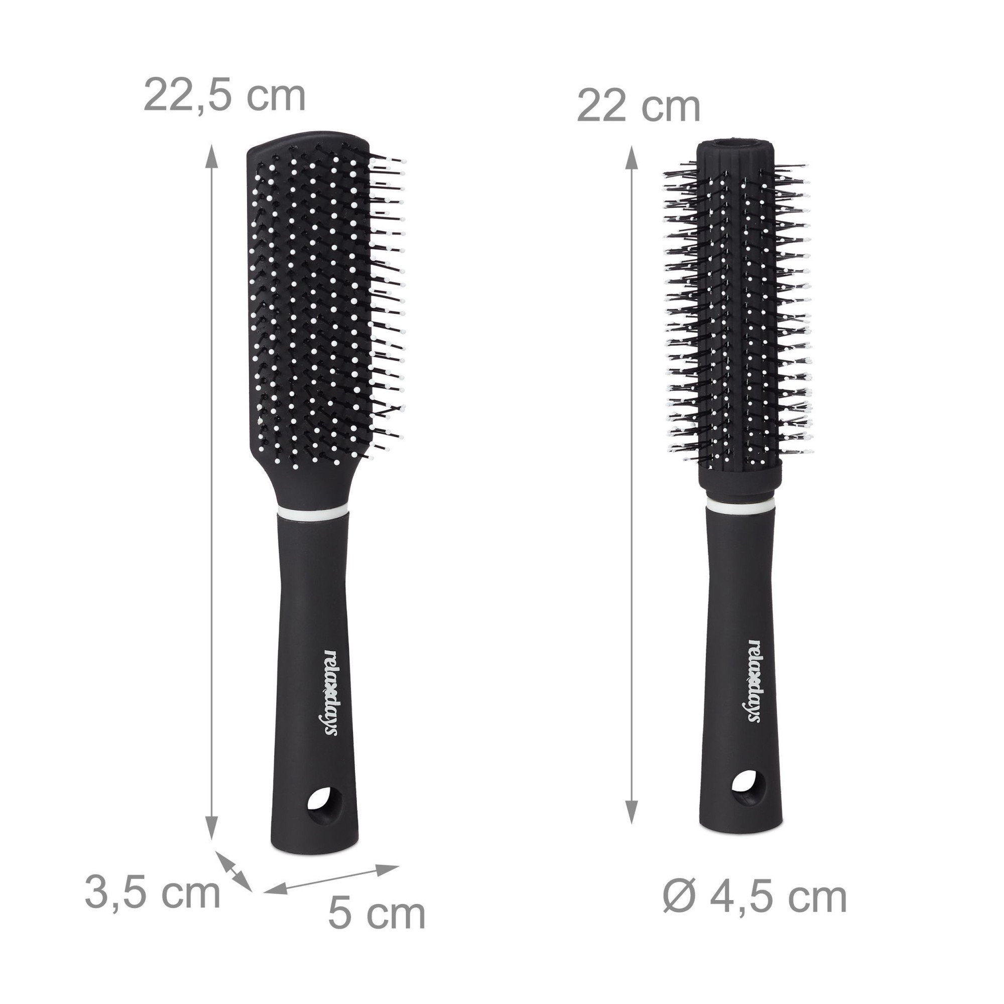 Haarbürste - 4er-Set