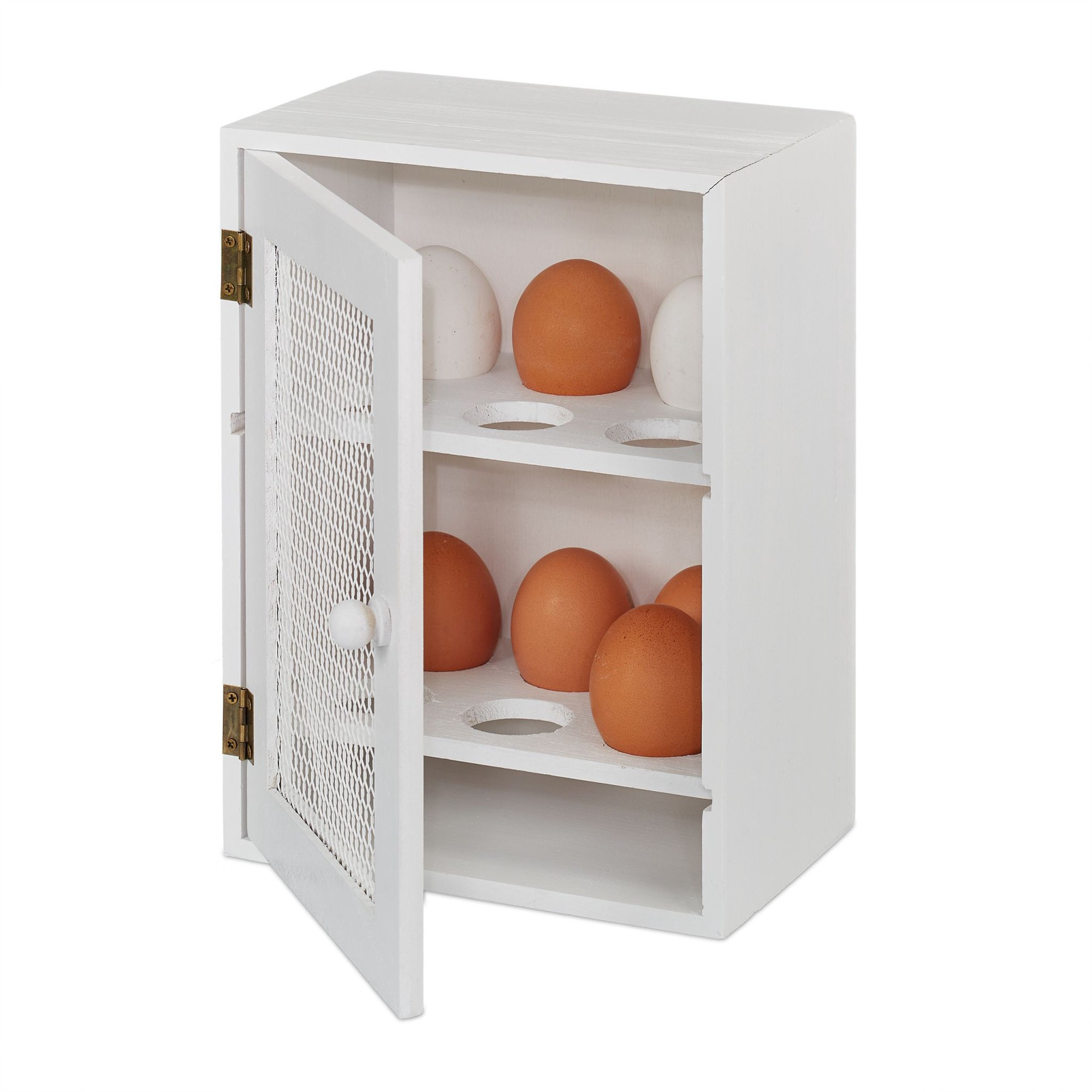 Houten eierkast