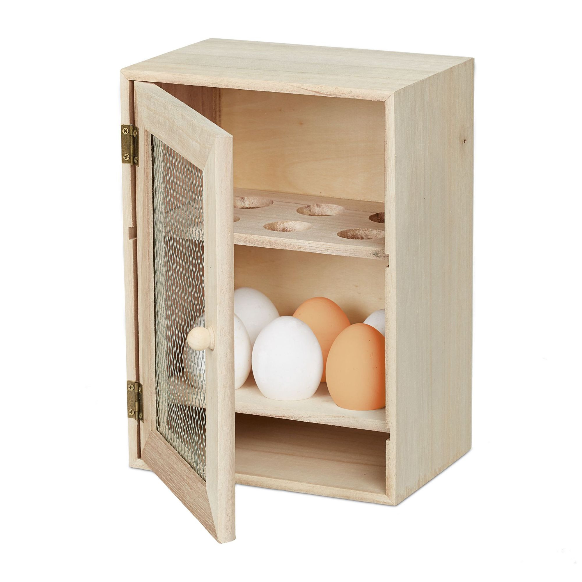 Houten eierkast